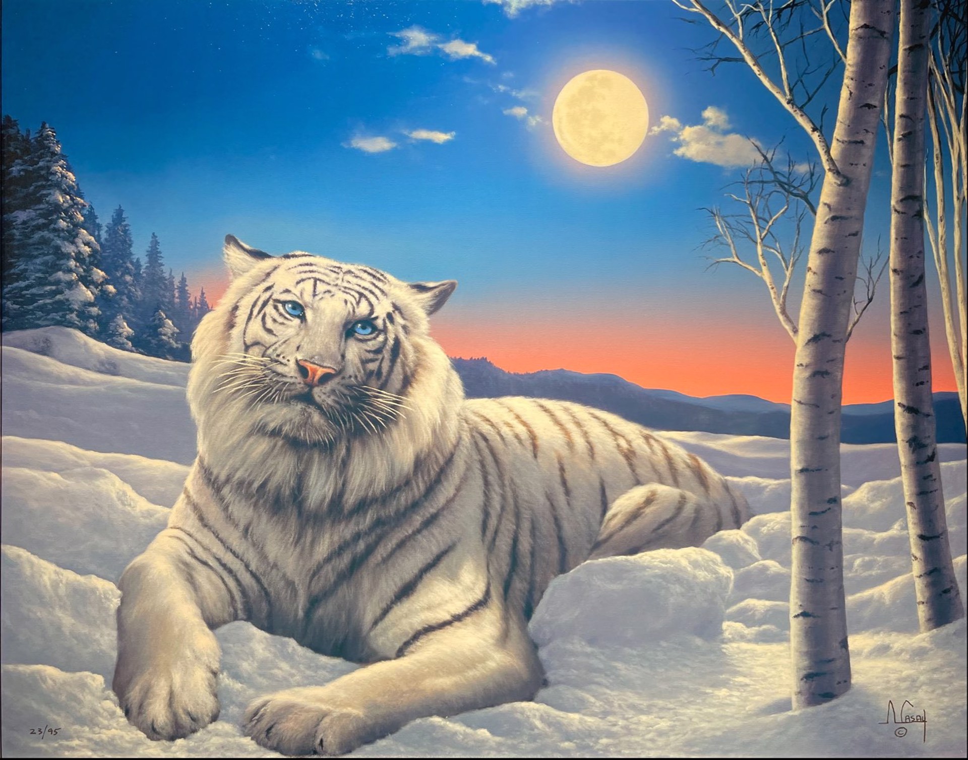 White Tiger by Anthony Casay