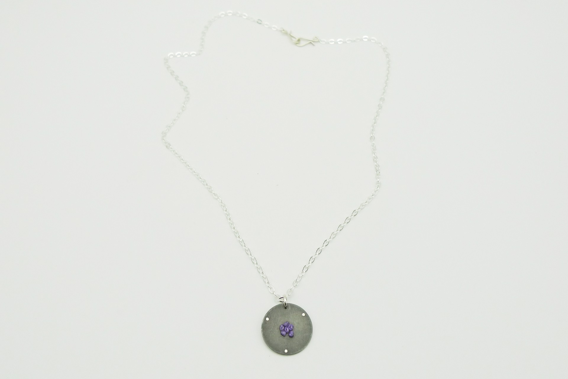 Lilac Necklace by Erica Schlueter