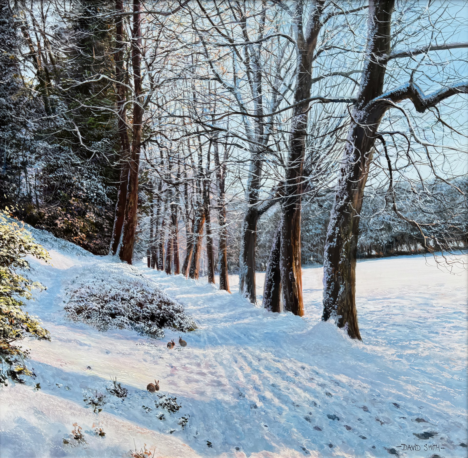 Winter Trees by David Smith