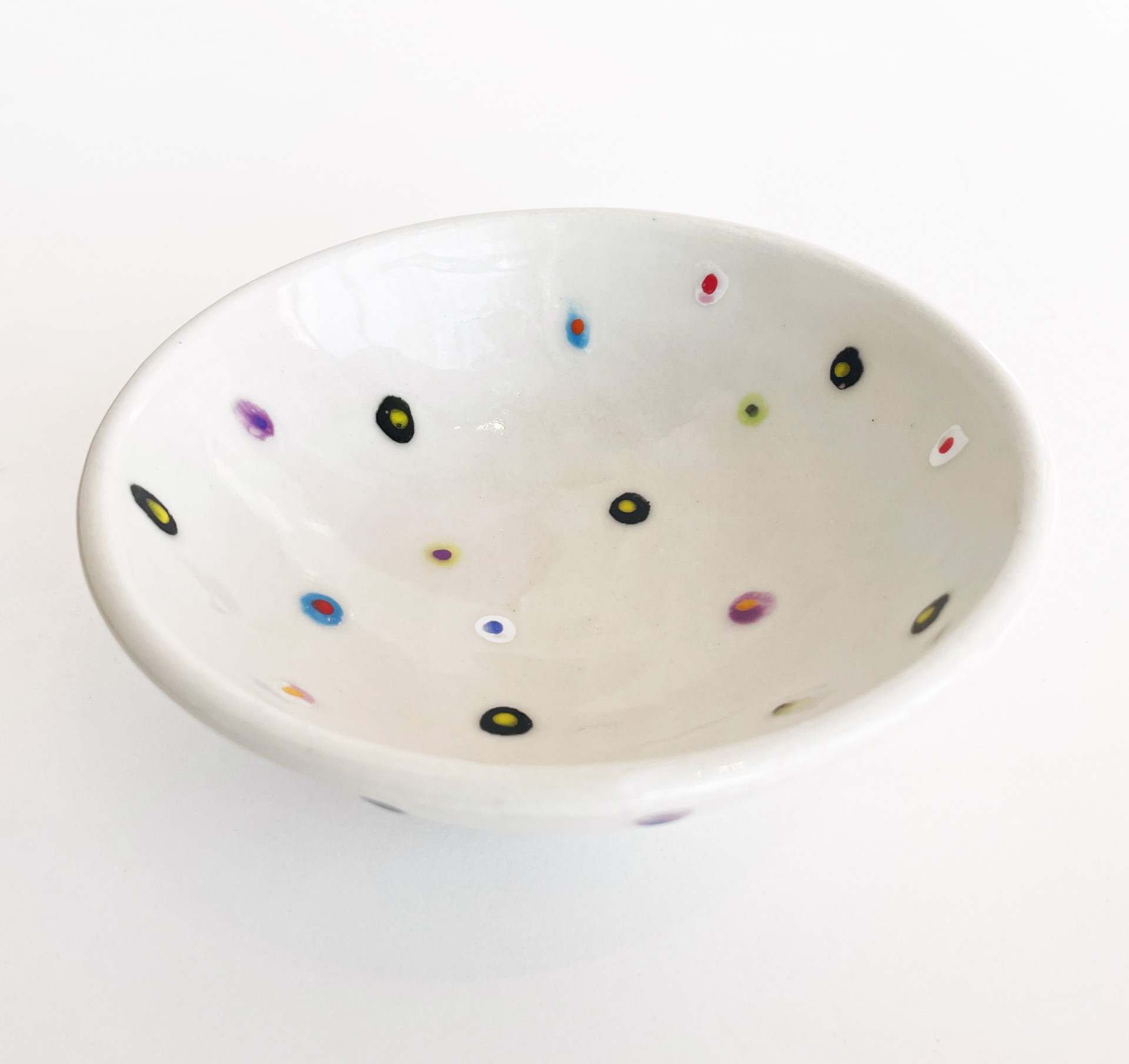 Medium Dotted Bowl by Bean Finneran