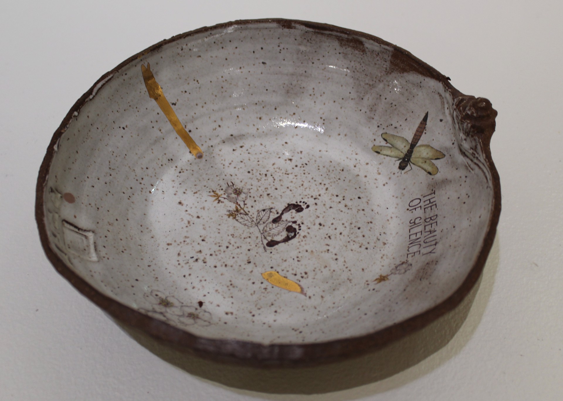 The Beauty of Silence Large Bowl by Therese Knowles