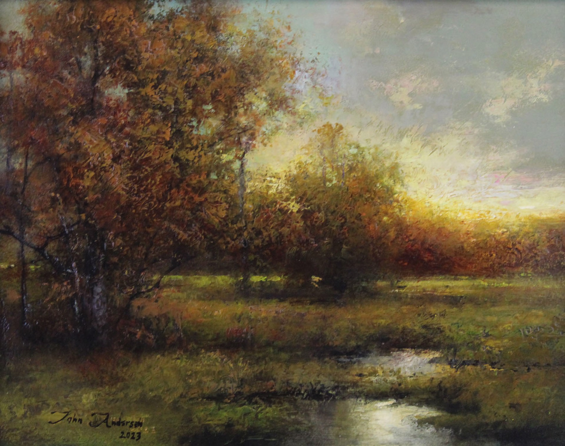 October Light by John Andersen