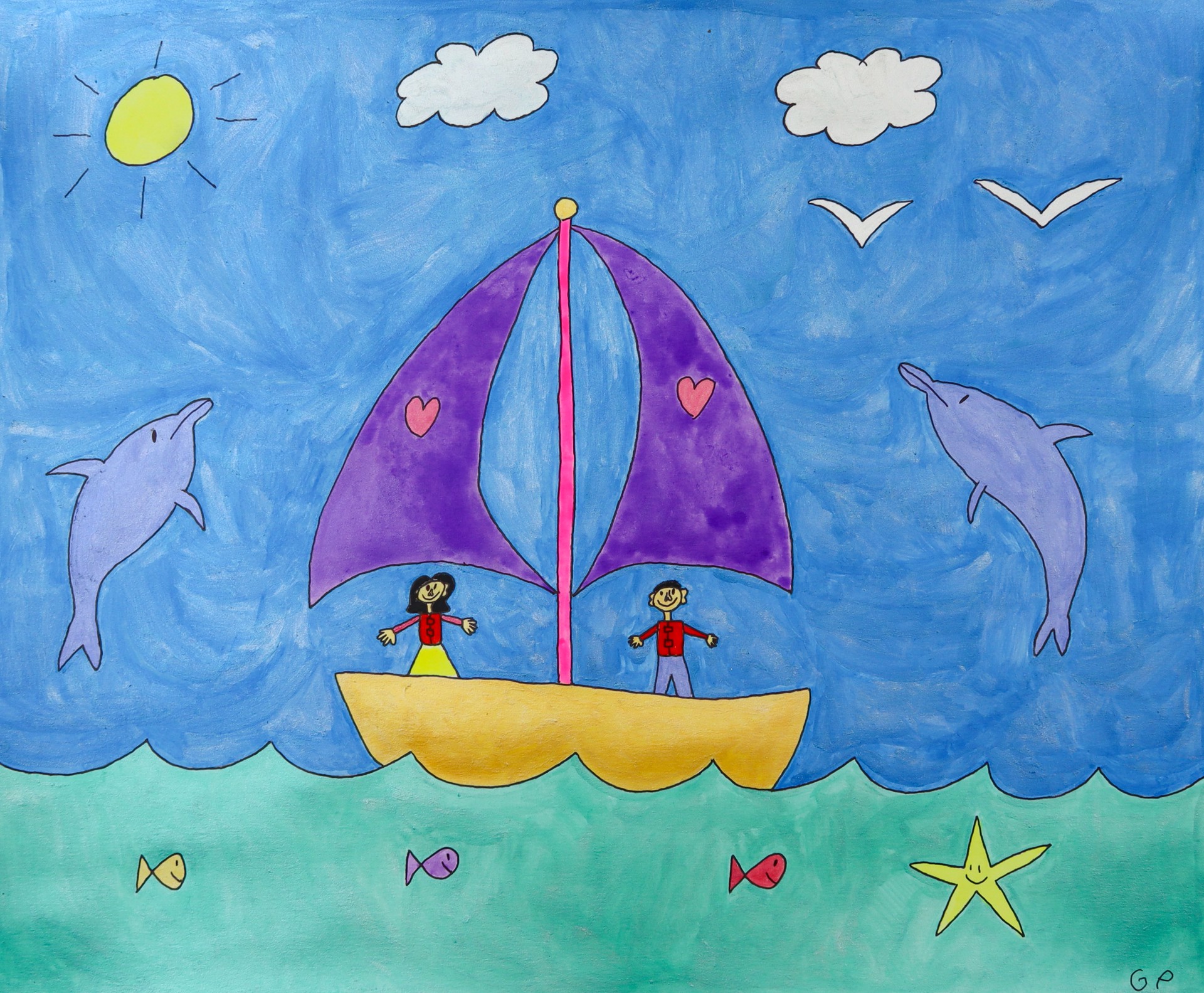 Sailing the Sea by Gillian Patterson