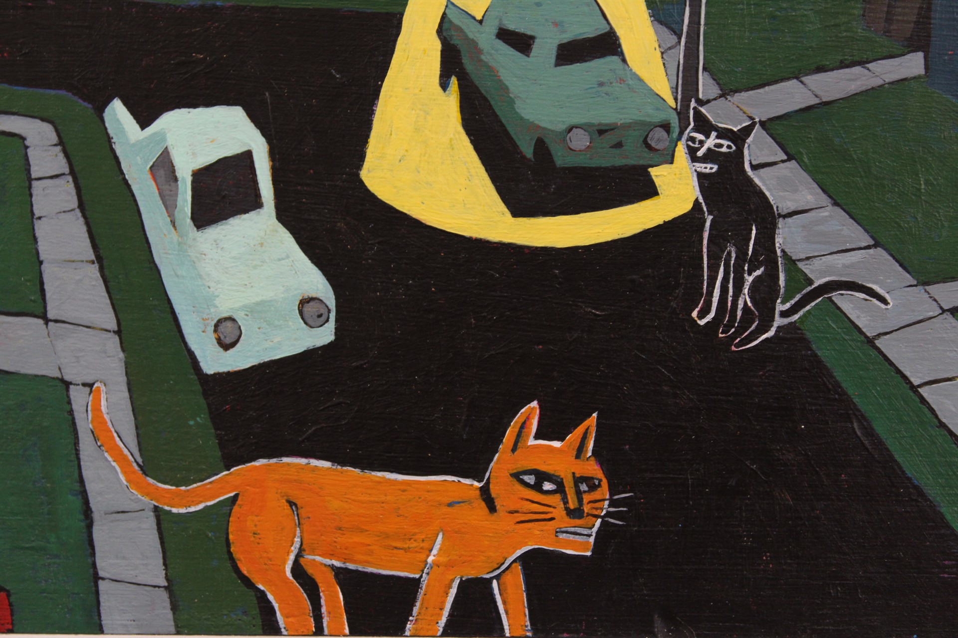Gallinghouse Street Cats by David Lambert