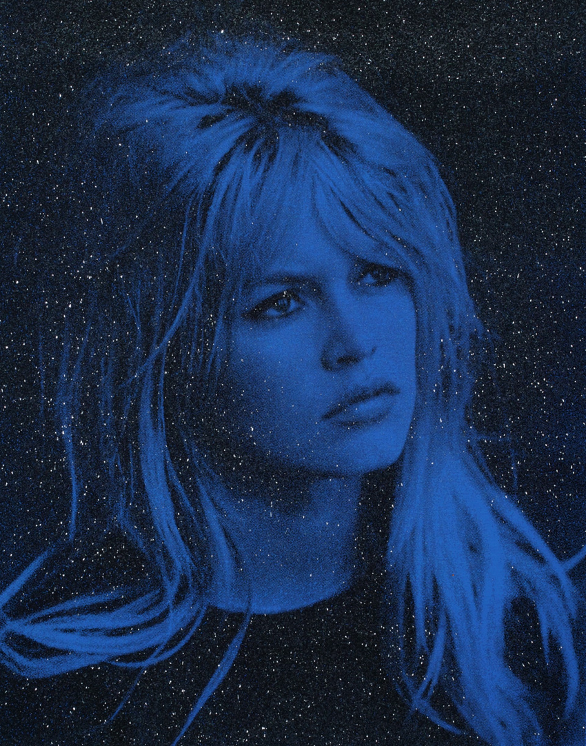 BARDOT-   St. Tropez Royal Bleu- Edition 9/13 by Russell Young