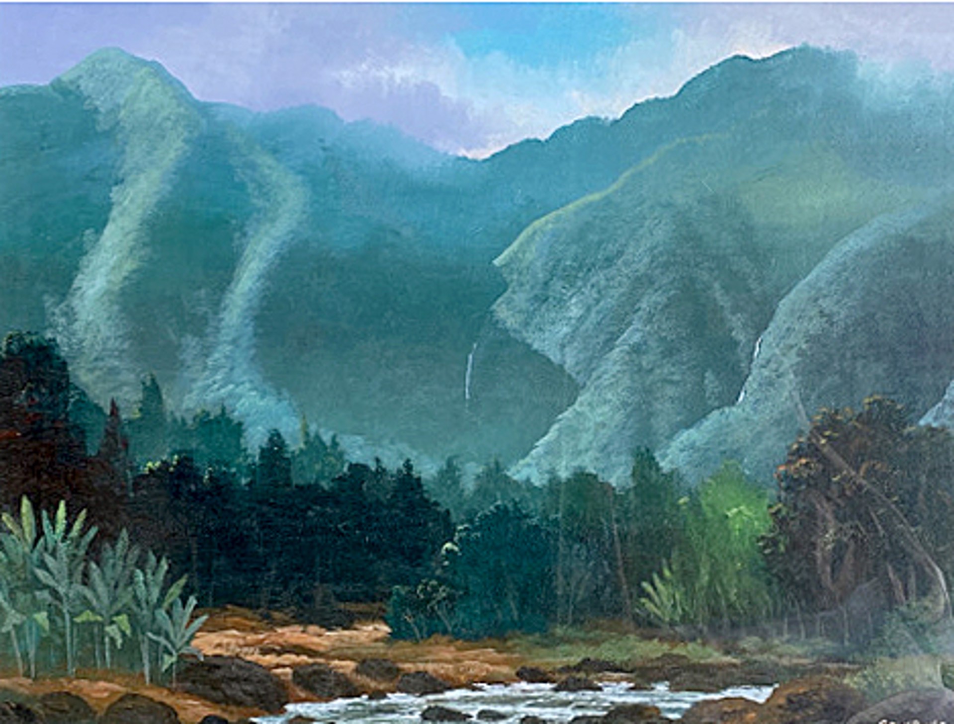 Misty Mānoa by Patrick Doell