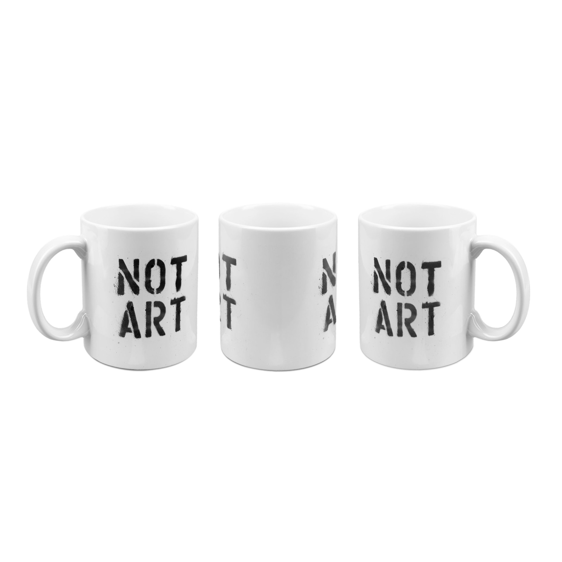 Not Art Mug (20oz White)