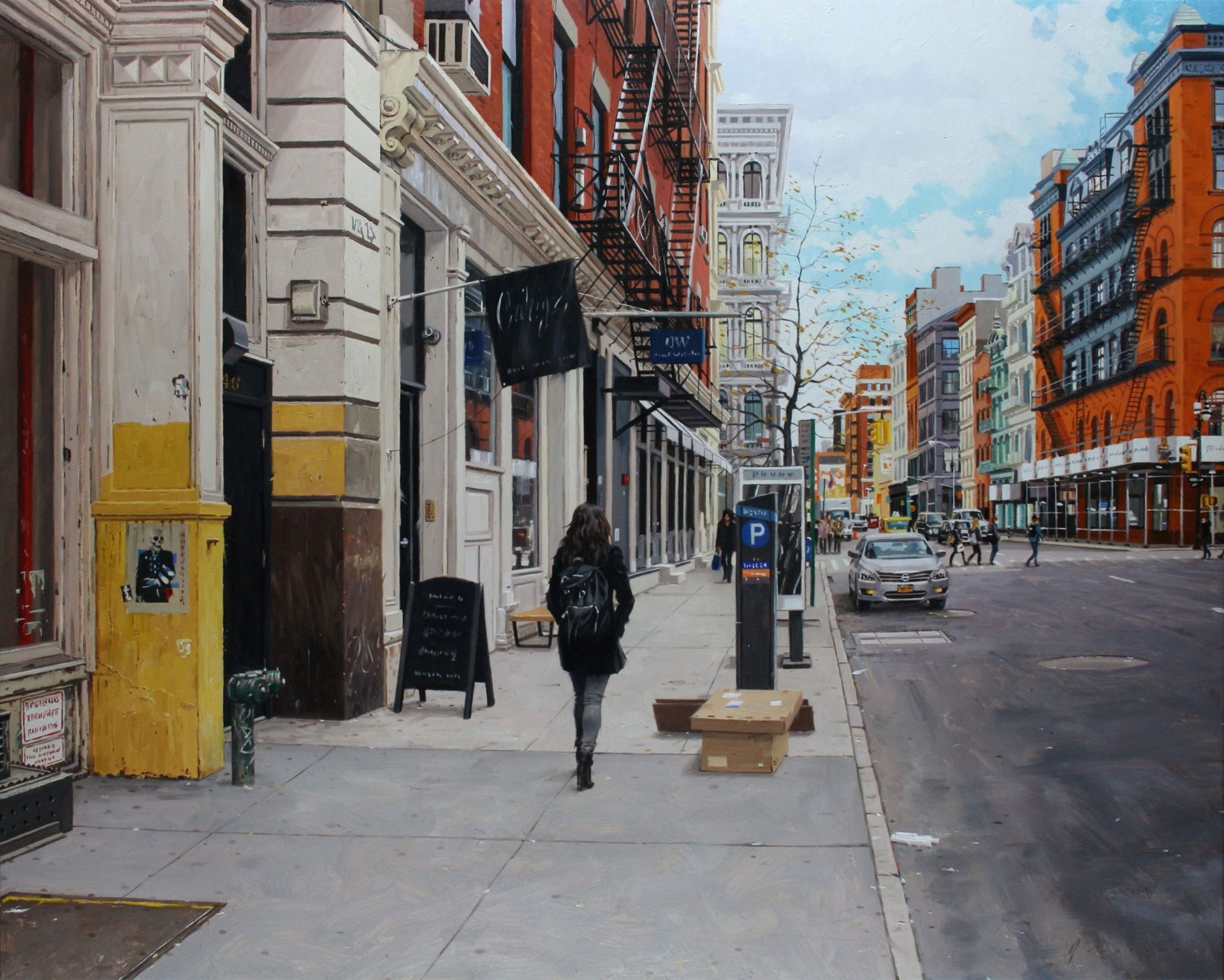 Broome Street in Soho by Vincent Giarrano