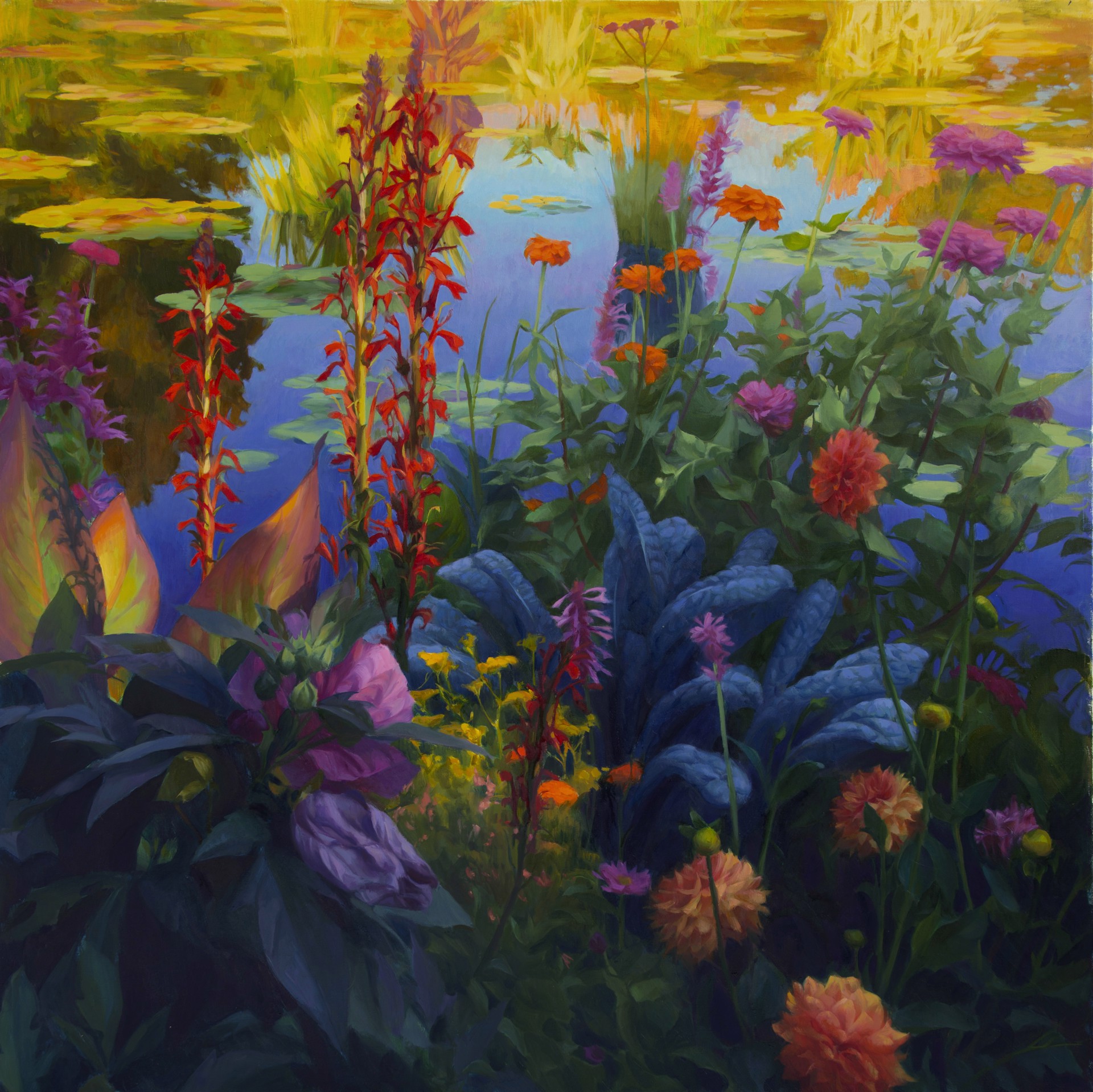 August Pond by Adrienne Stein