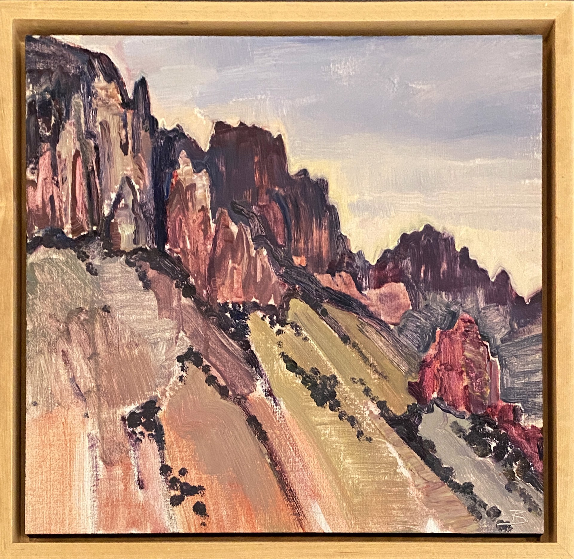 En Route to Chisos Basin by Mary Baxter