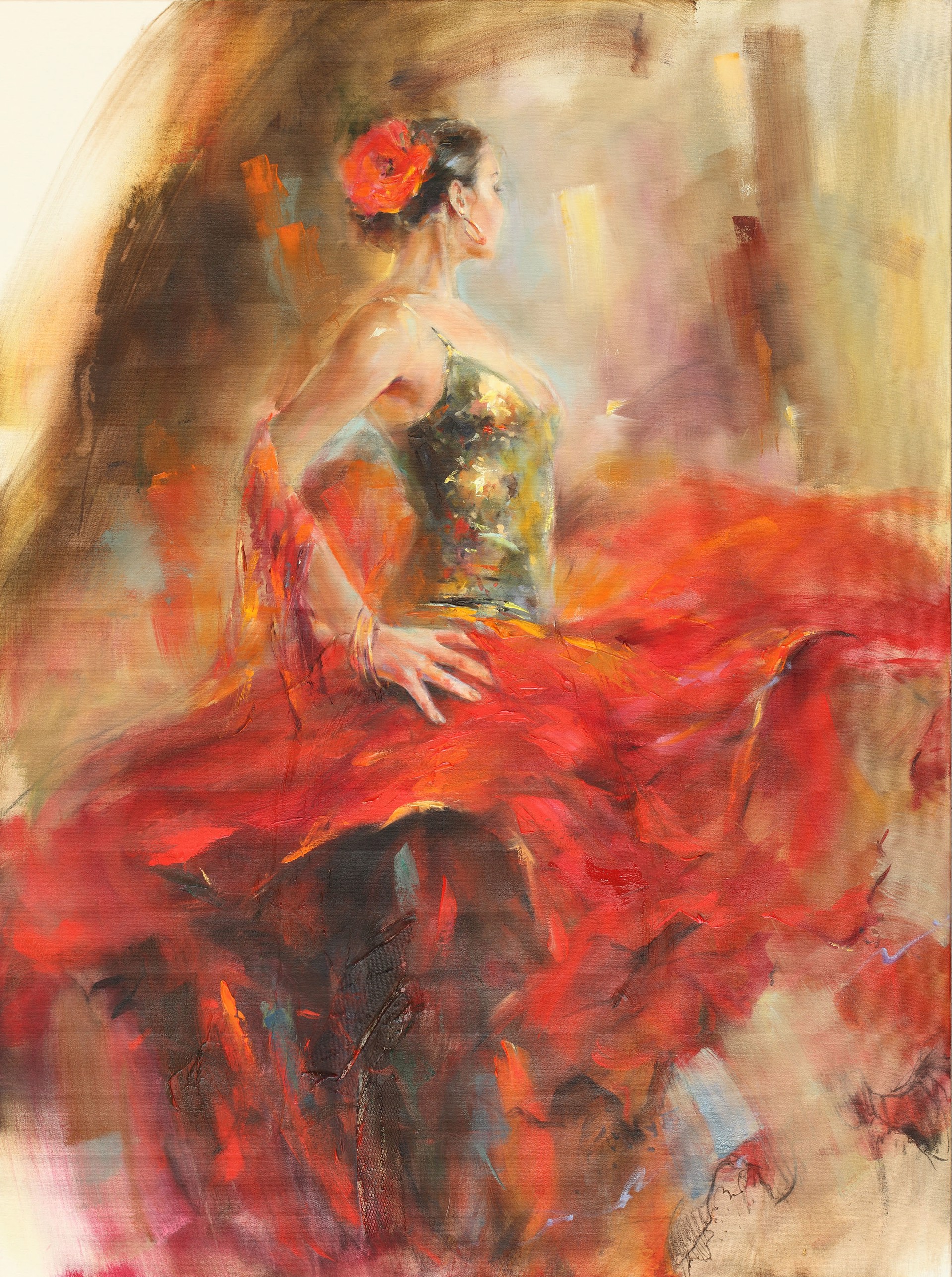 Gypsy Dancer by Anna Razumovskaya