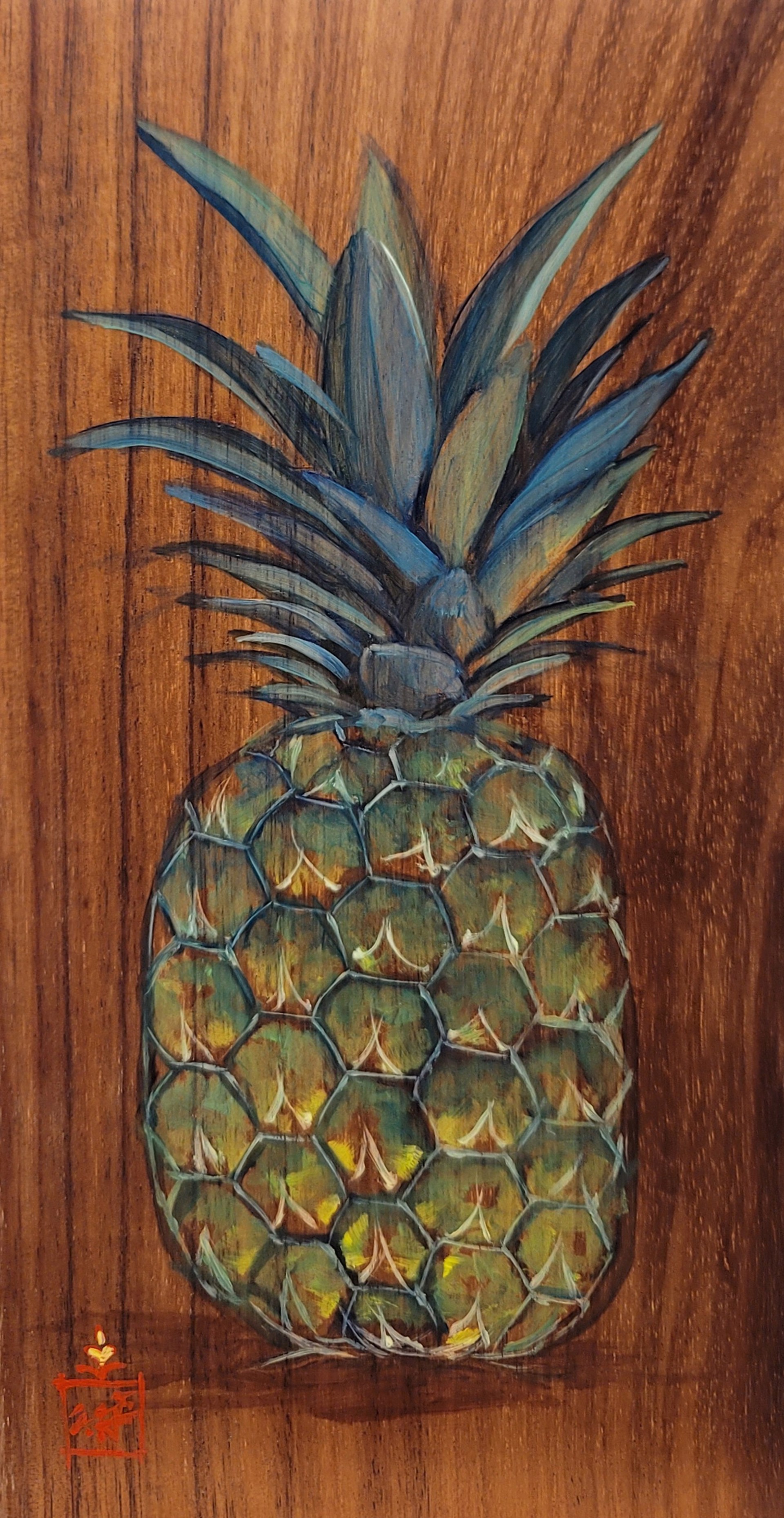 Pineapple Blues by Deen Garcia