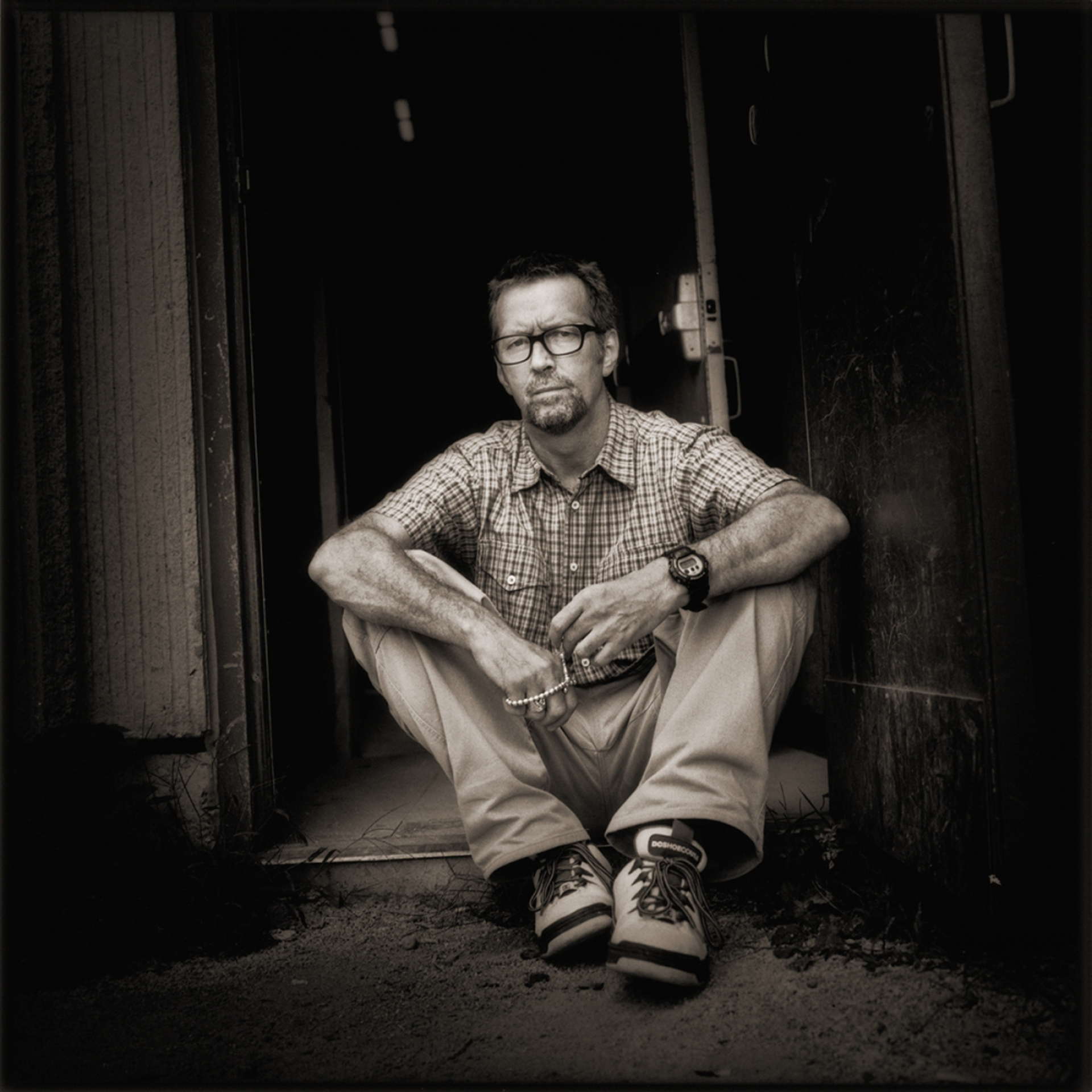97055 Eric Clapton Final BW by Timothy White