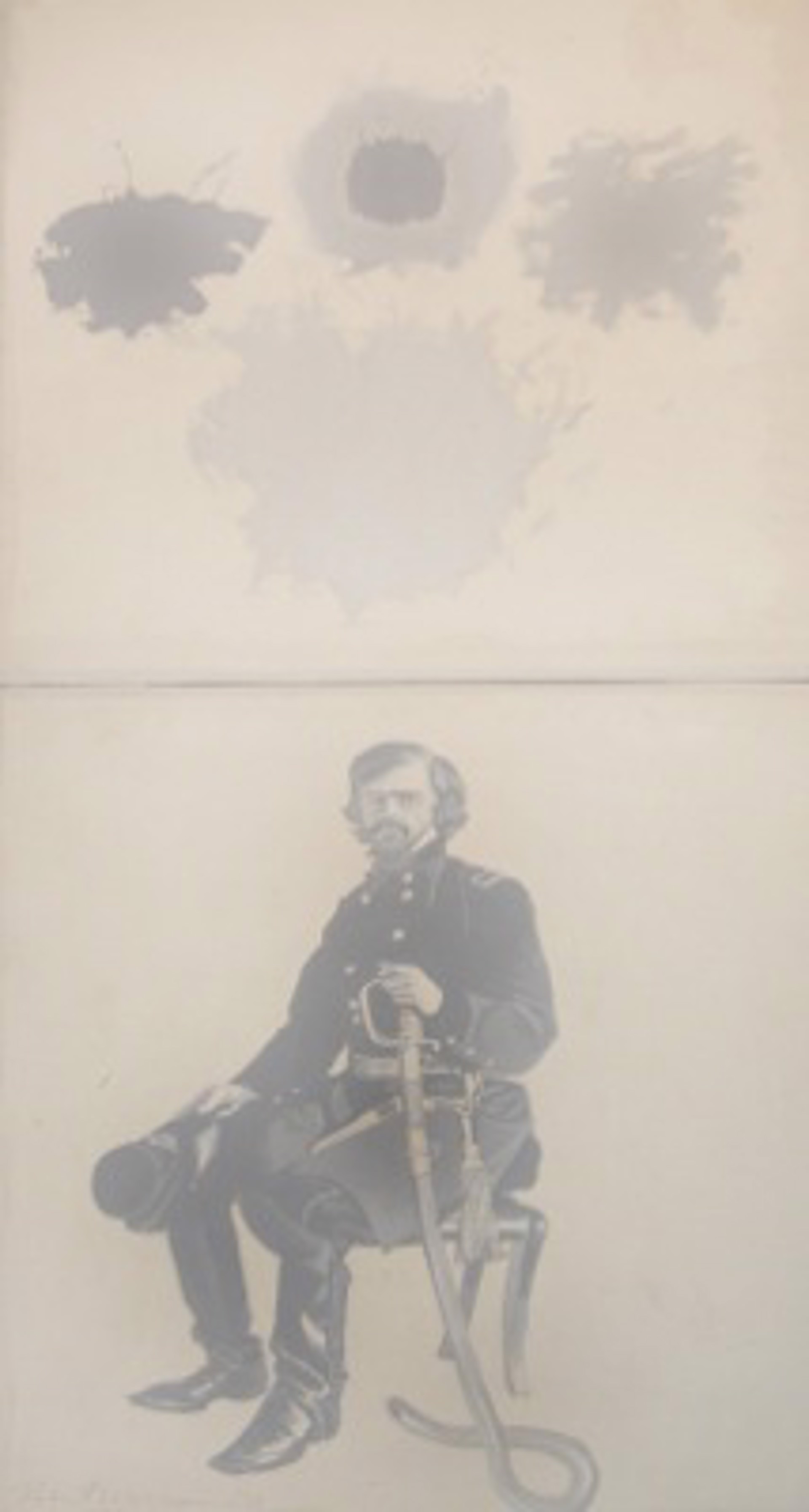 Seated General with Cloudburst by Robert Morris