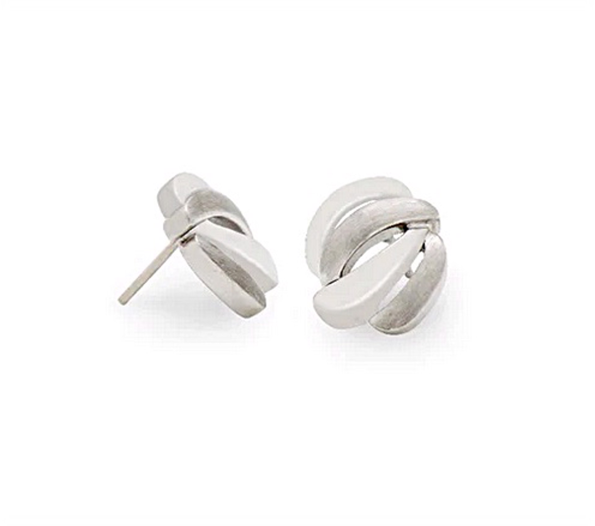 Earrings - Two Tone Sterling Silver by Joryel Vera