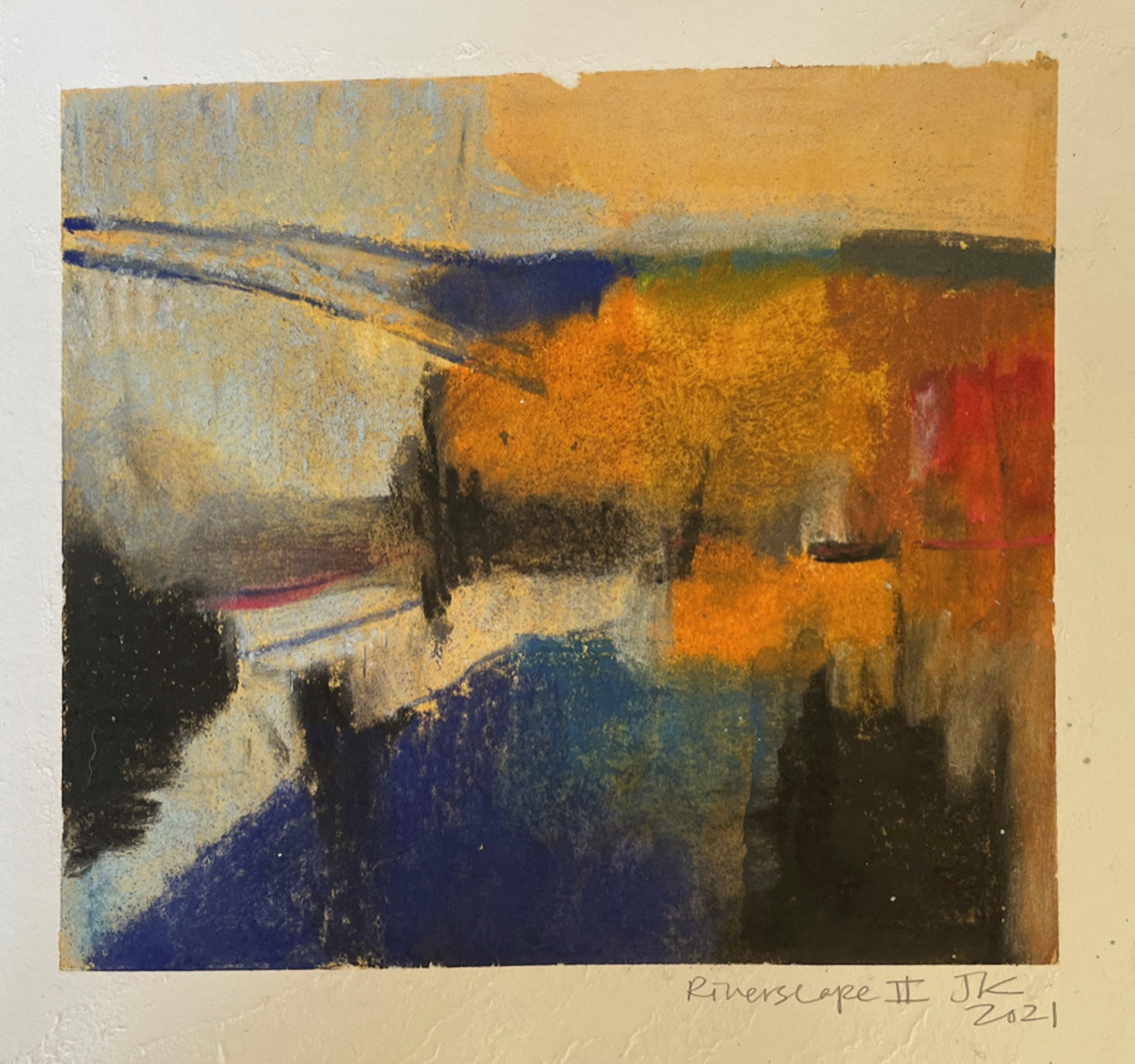 Riverscape II Study by Jane Kell