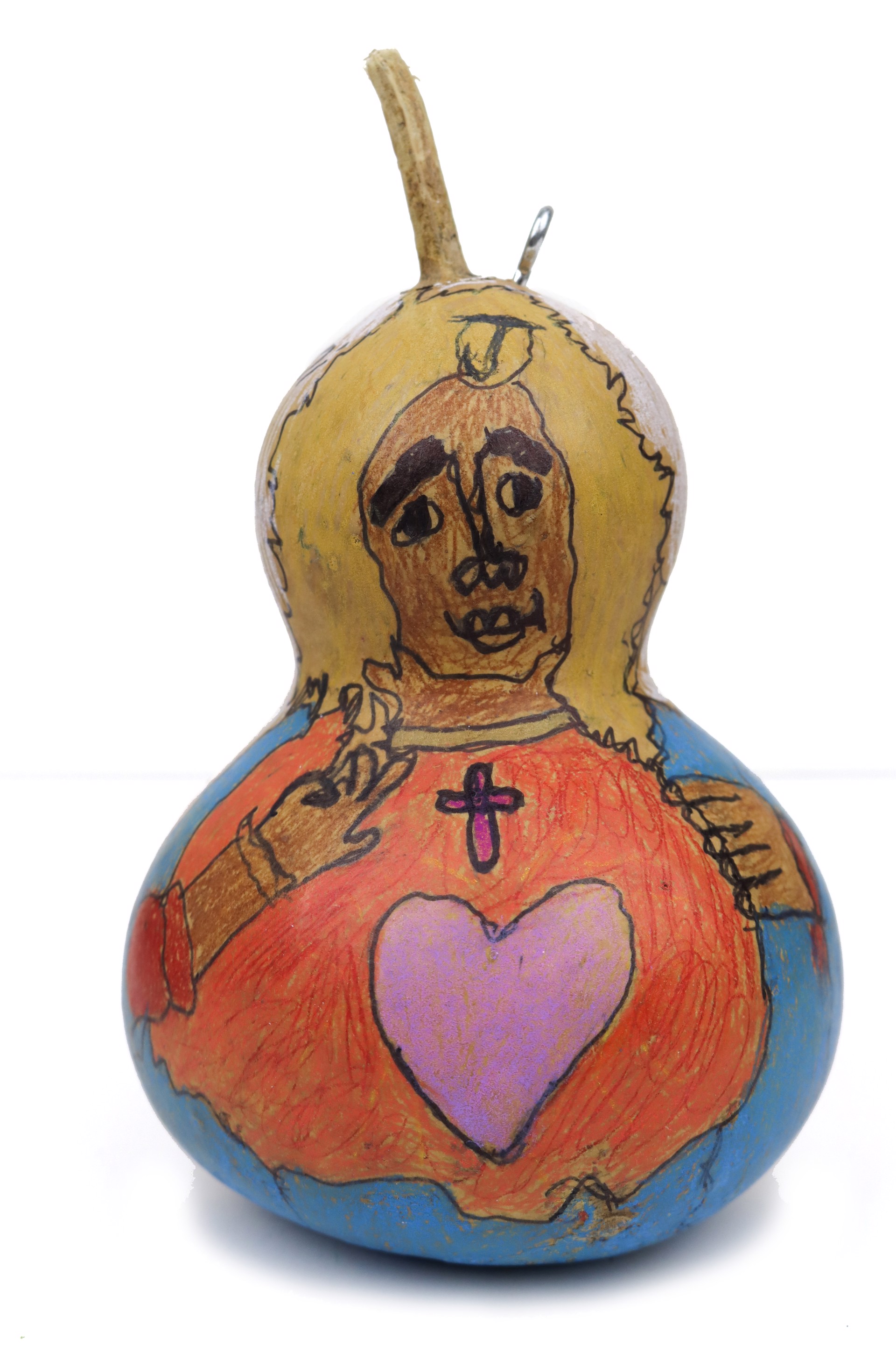 The Presents of God (gourd ornament) by Imani Turner