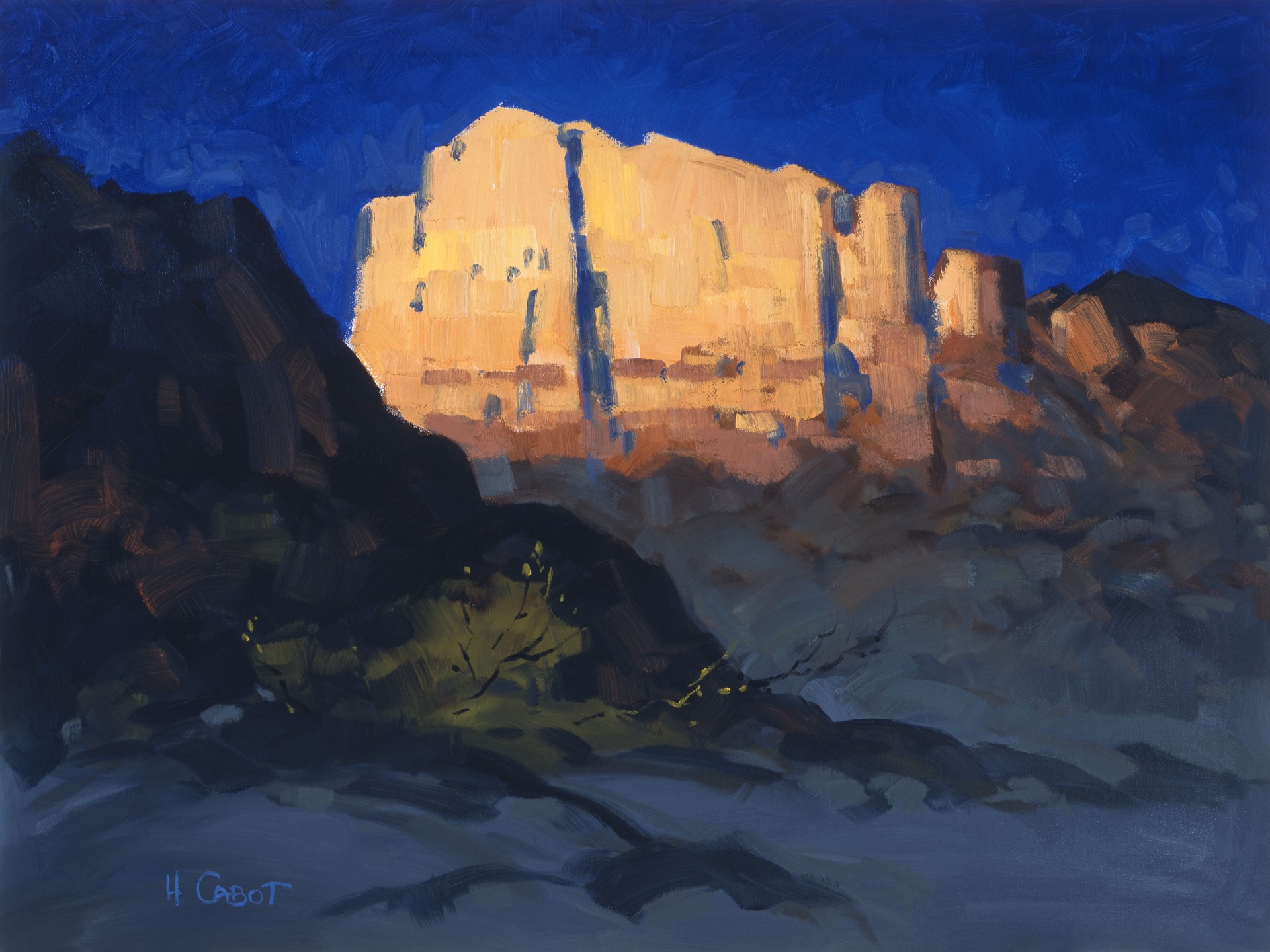 Copper Light, Grand Canyon ~ Inquire to Order by Giclees Hugh Cabot