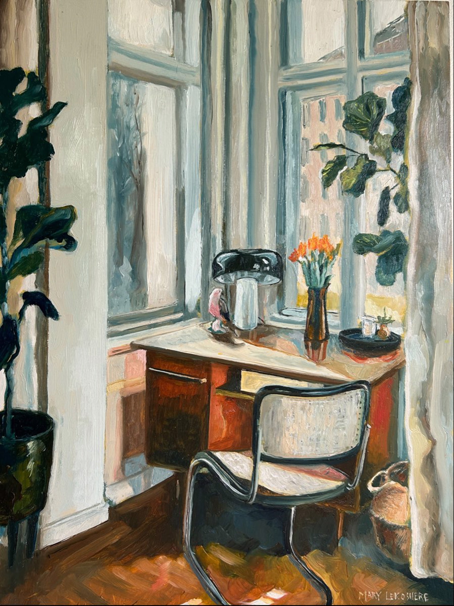 Corner Office by Mary Lekoshere