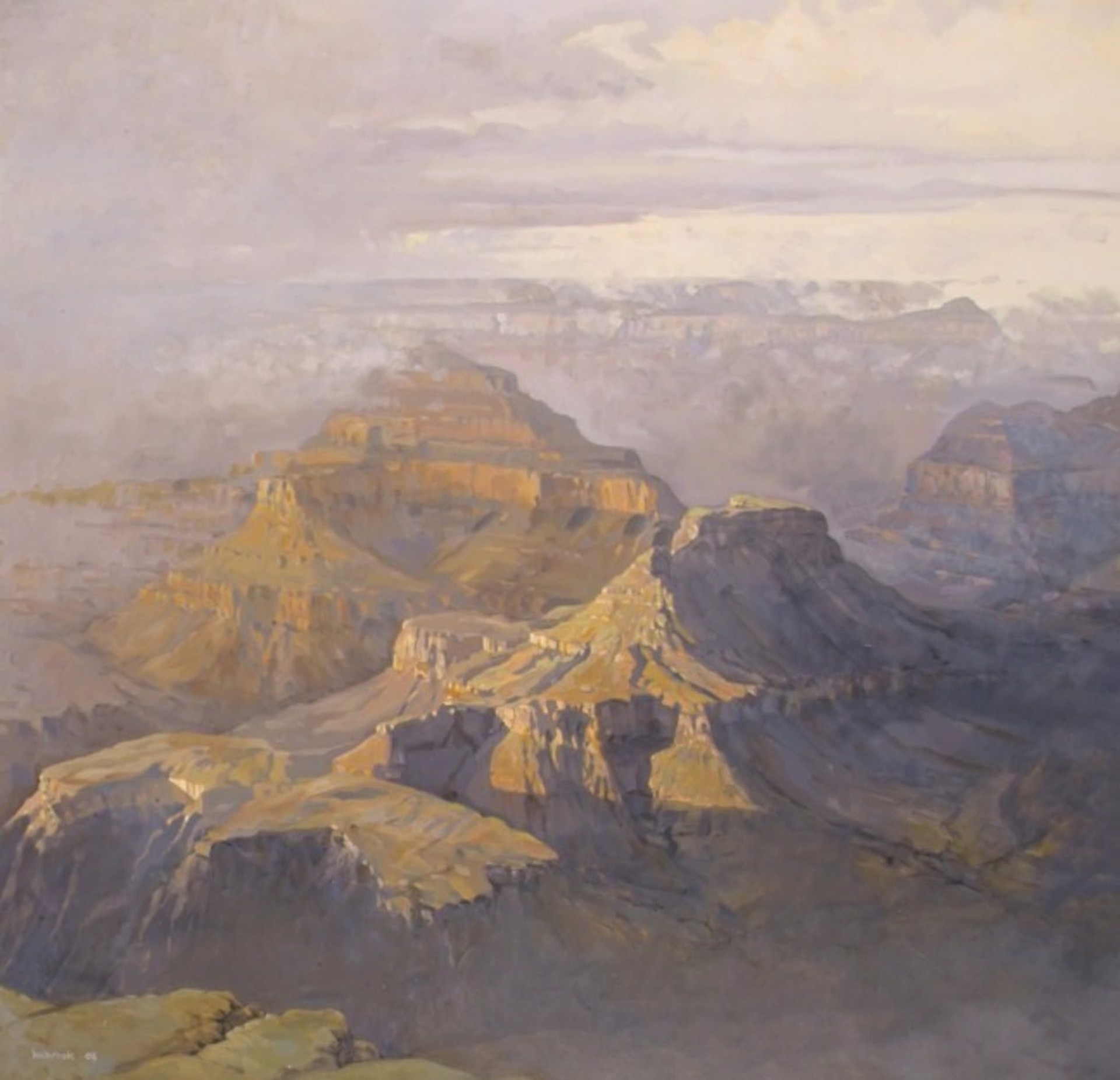Storm at Cheops Pyramid by Peter Holbrook