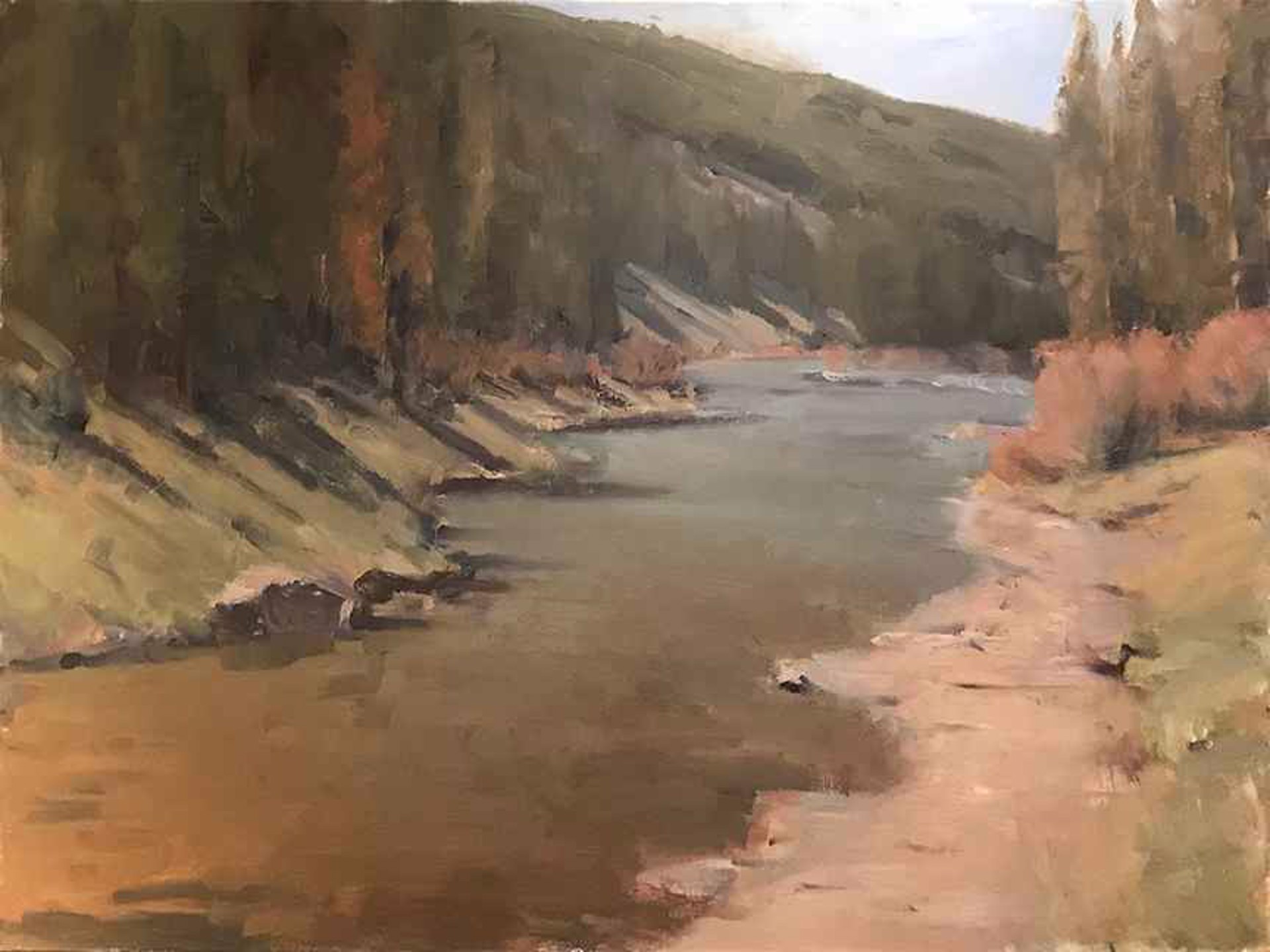 Untitled (View of Pine Creek) by Rick Howell