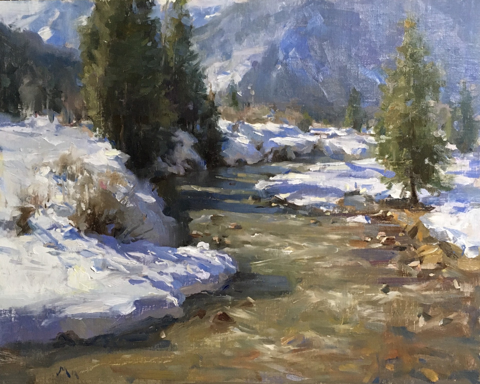 Mineral Creek Winter by Kyle Ma