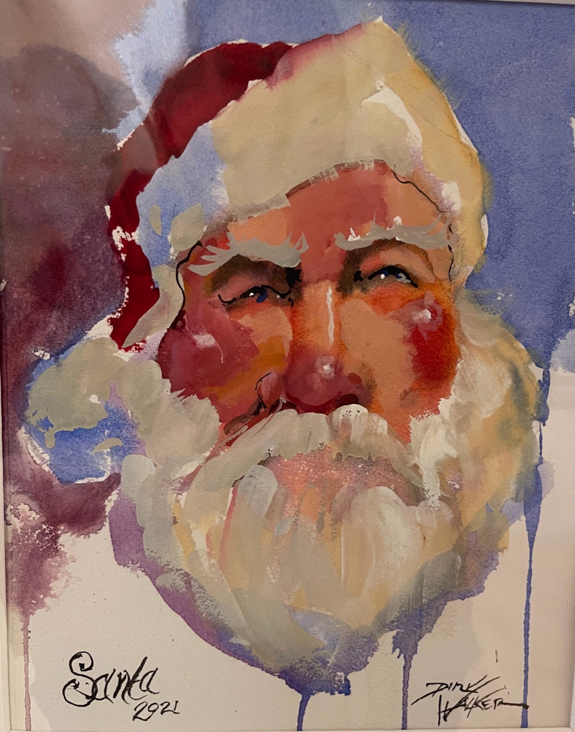 Santa 2021 by Dirk Walker