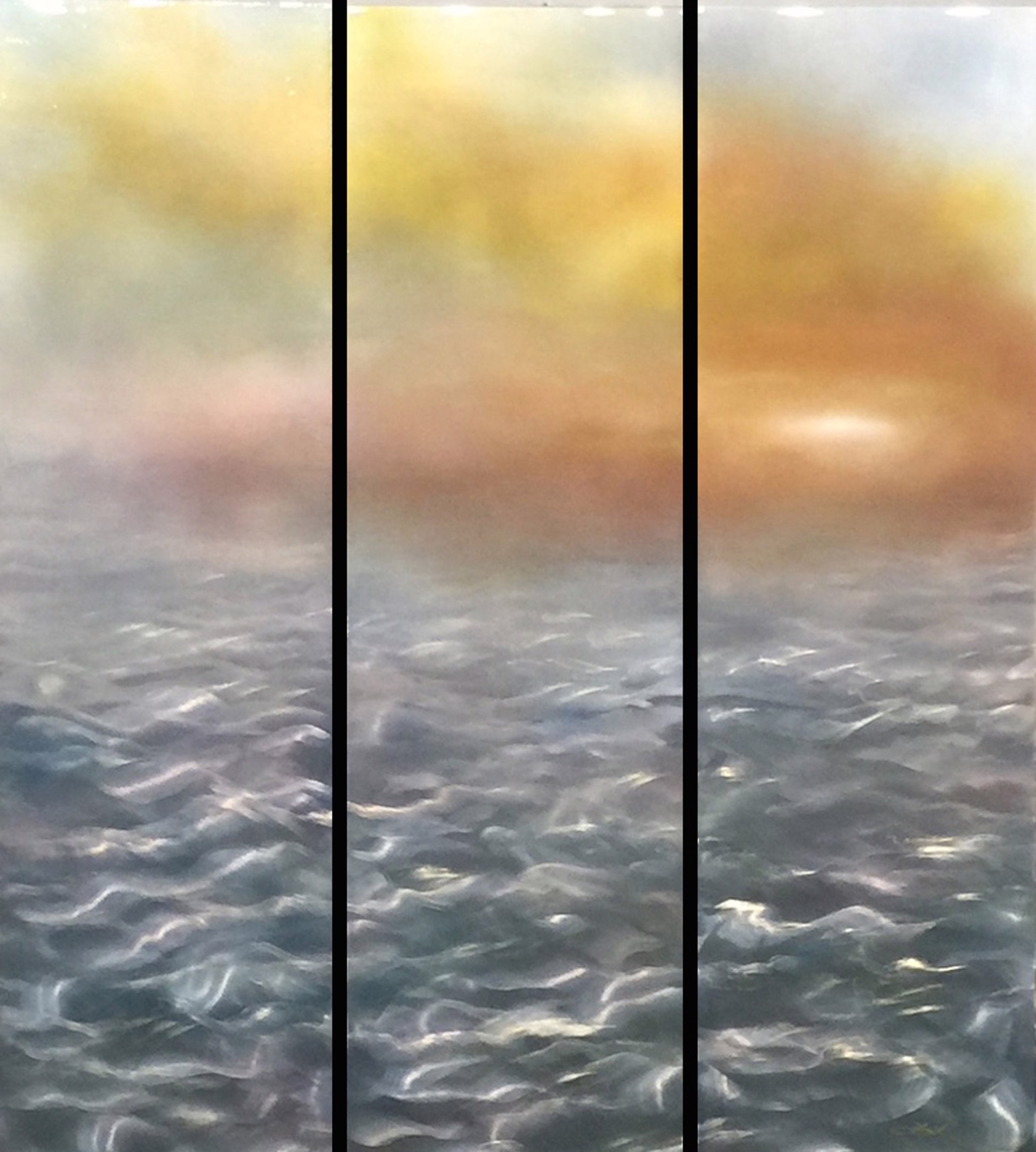 Kahana Waters (triptych) by Lori Wylie