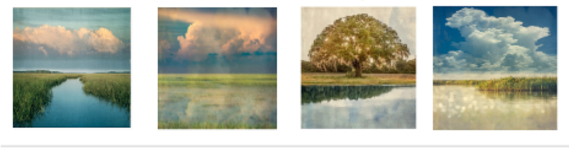Lake Asbury Fine Art photography 24x24 framed- by Thomas Hager