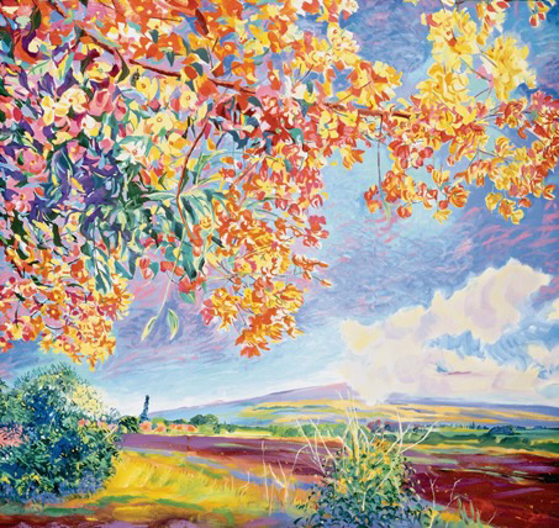 Shower Tree Haleakala by Jan Kasprzycki | Lahaina Galleries