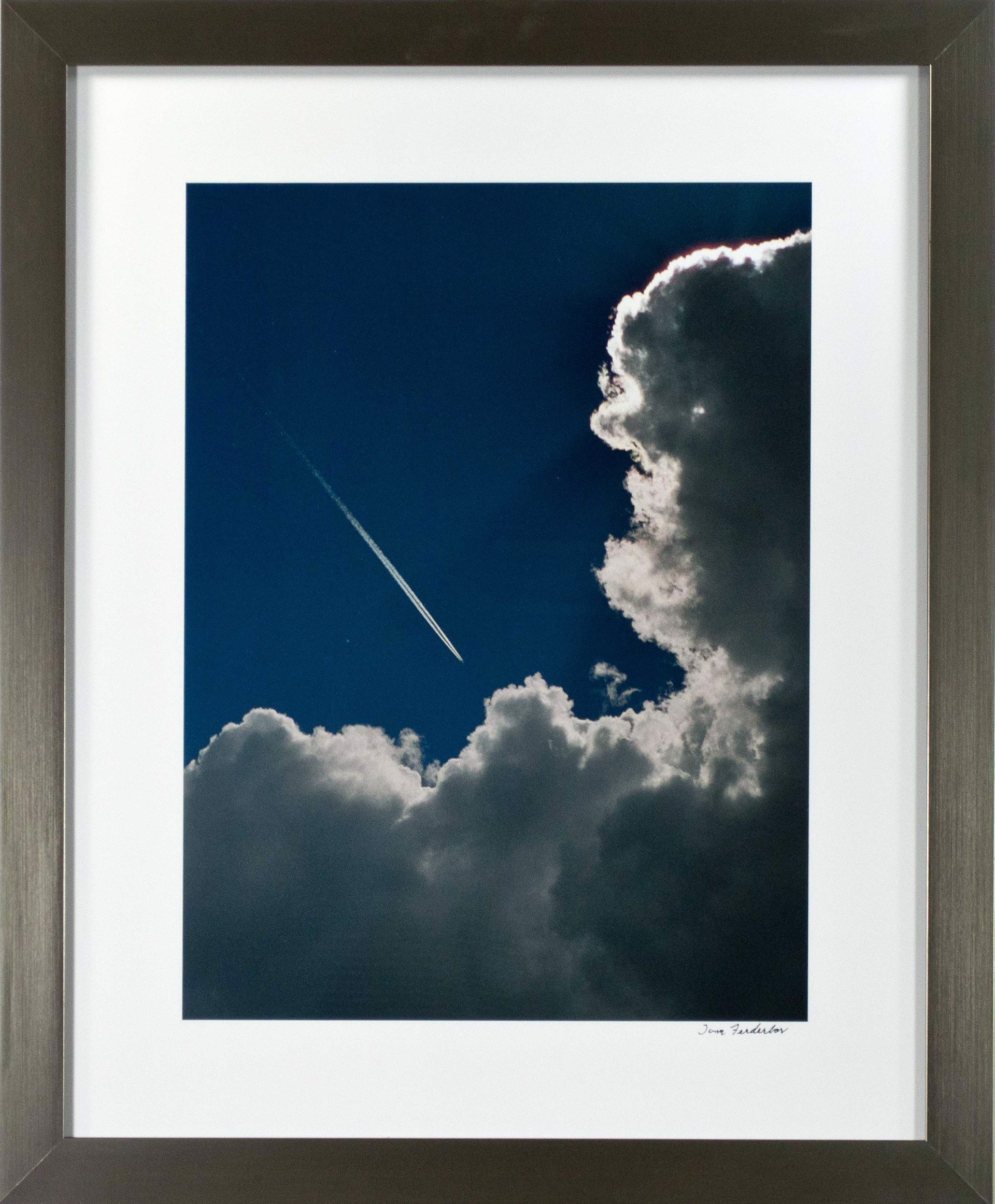 Plane Into Cloud, AZ by Thomas Ferderbar