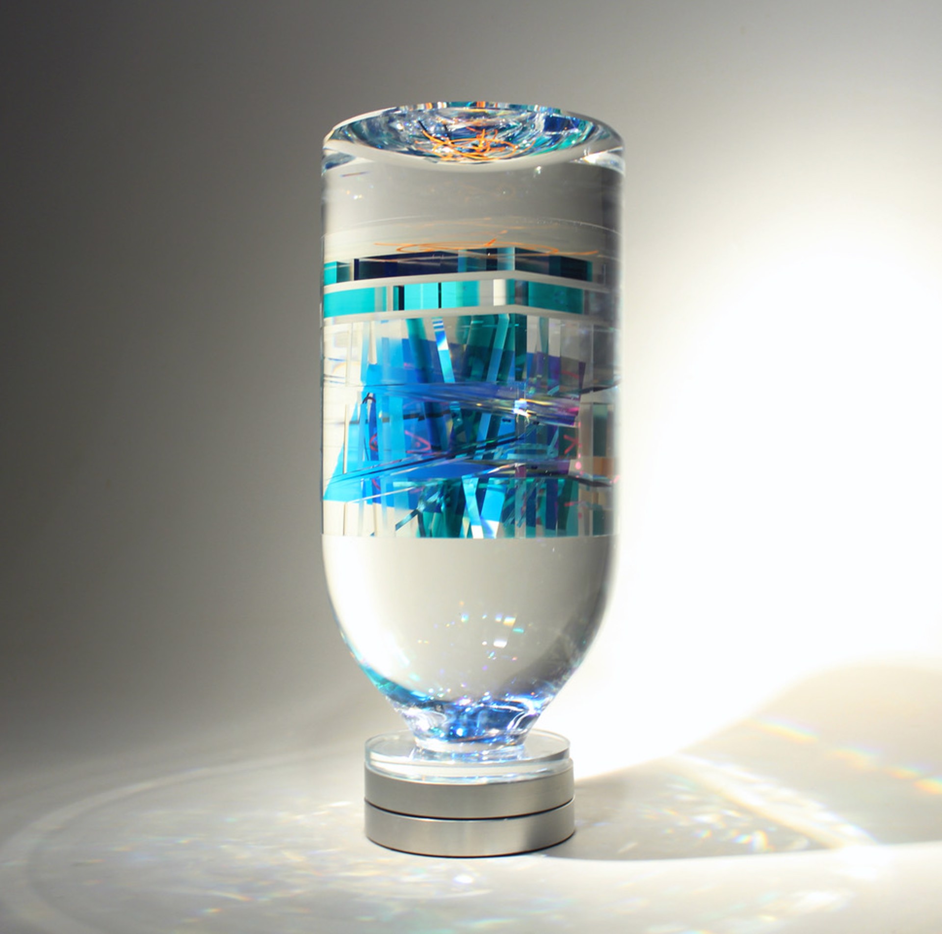 Aquamarine Light Vessel #7 (*P) by Toland Sand