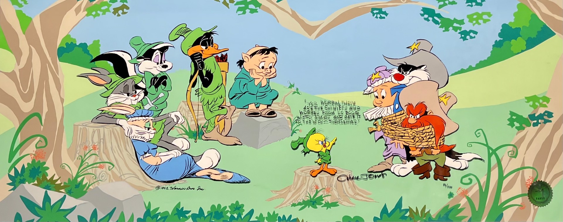 Sherwood Forest Group by Chuck Jones