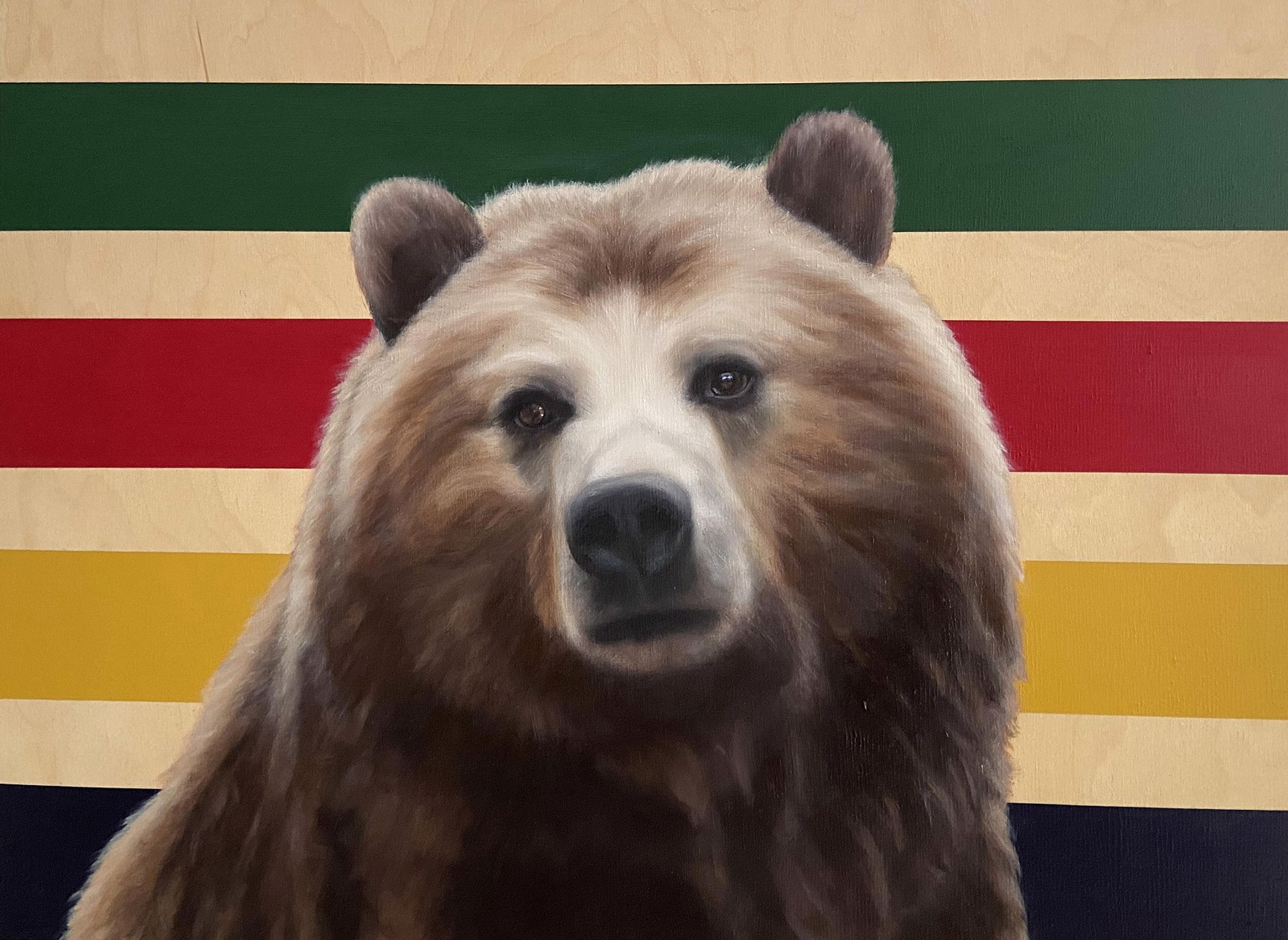Our HBC Brown Bear by Gretta Gibney