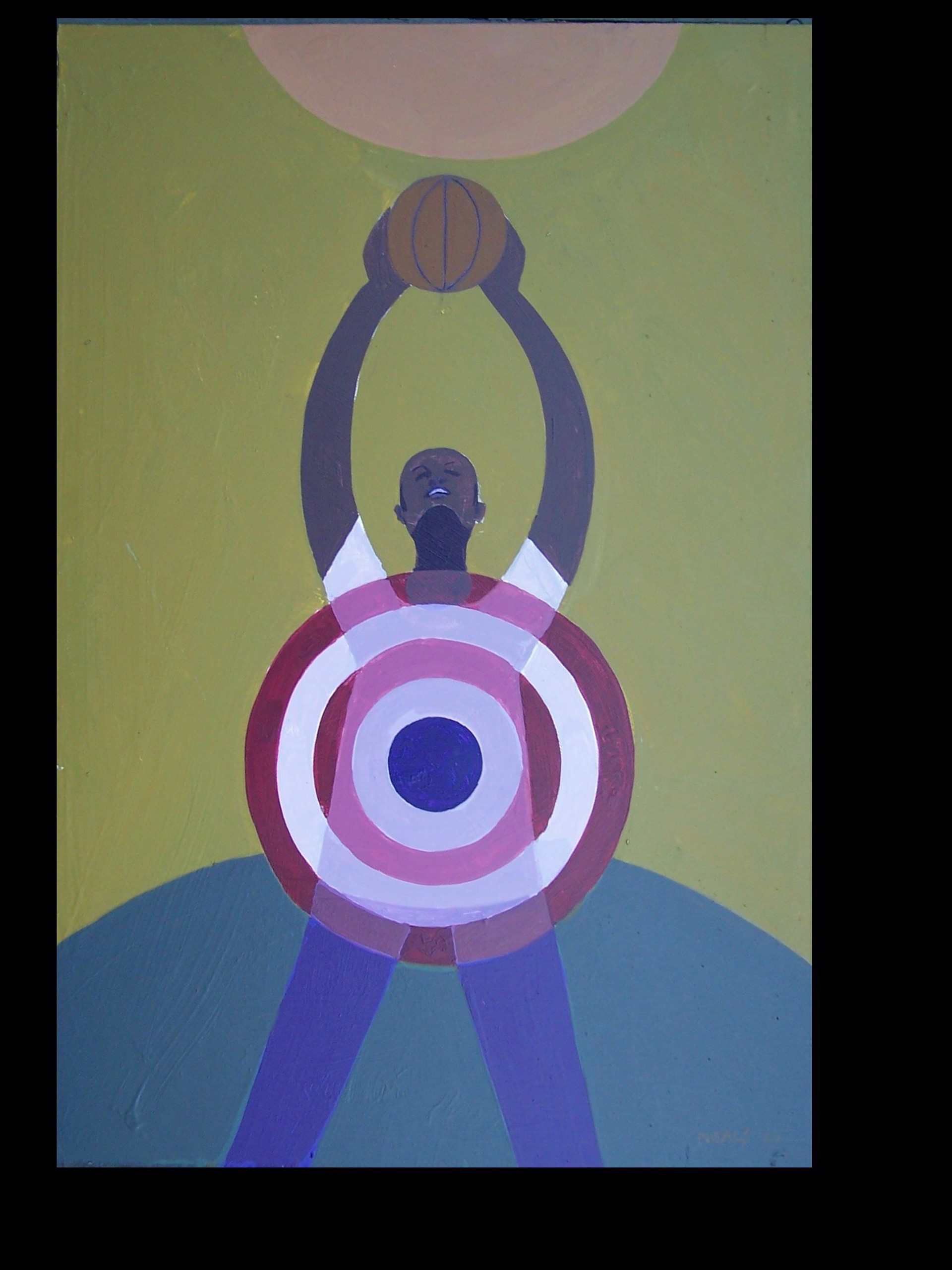 Hoops Target by Otto Neals