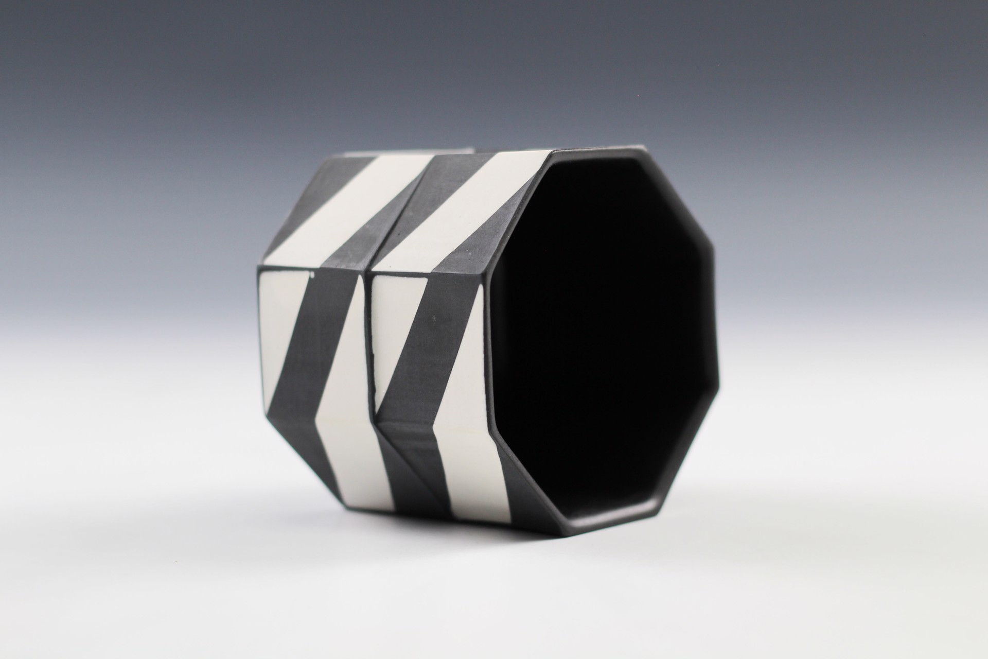 Faceted Inlaid Cup by Daniel Garver