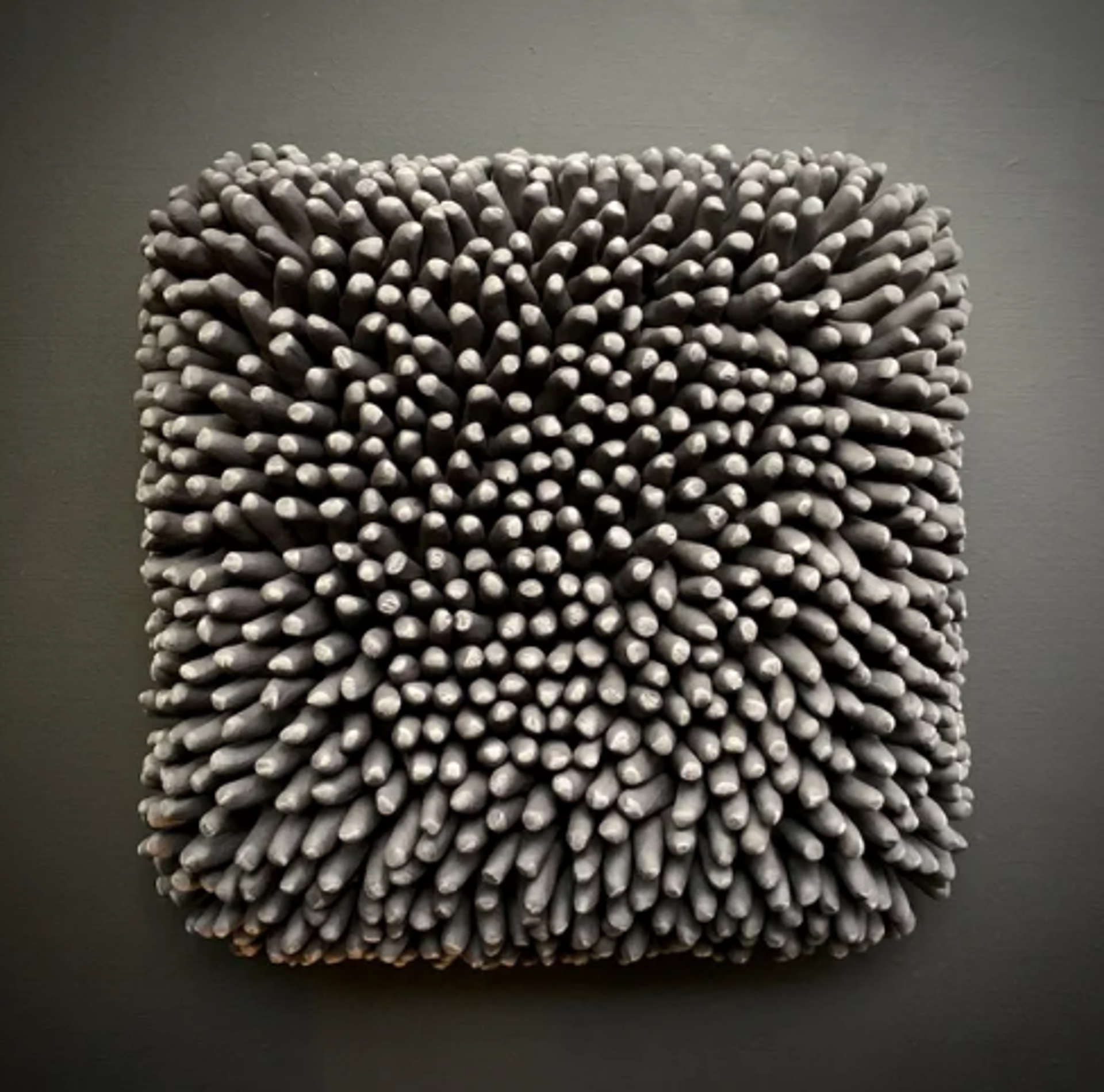 Matchstick Wall Tile in Black by Heather Knight