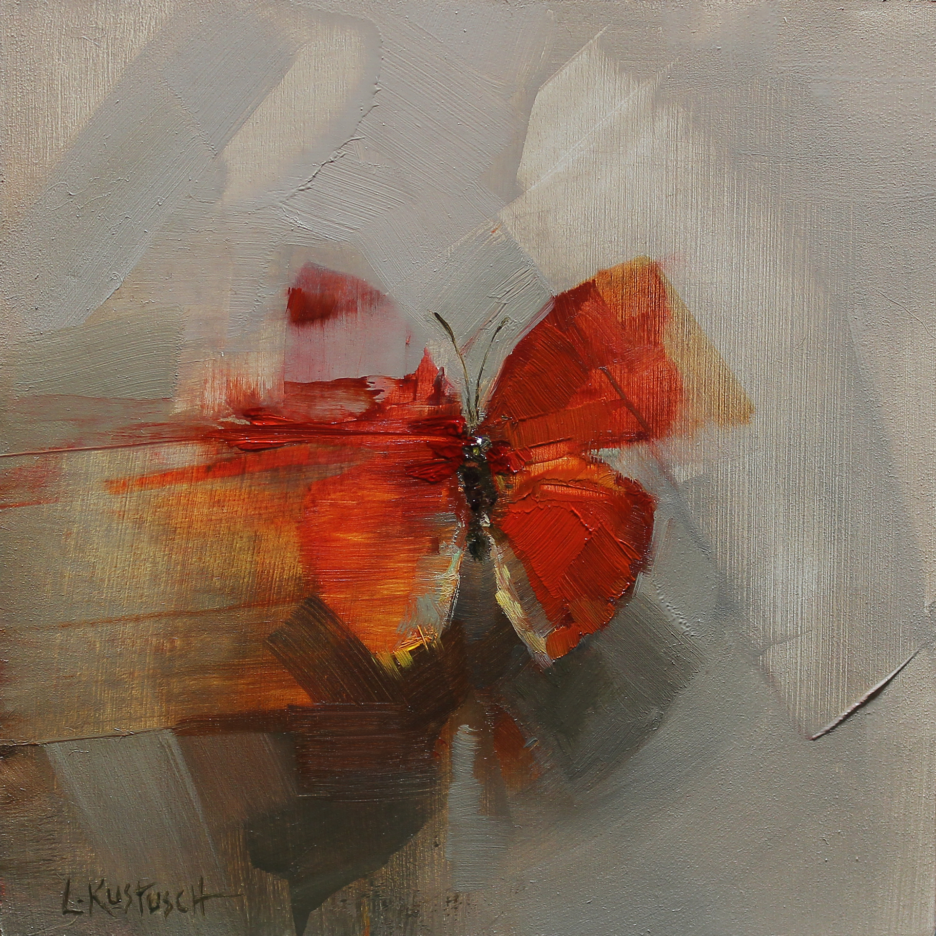 The Red Glider by Lindsey Kustusch