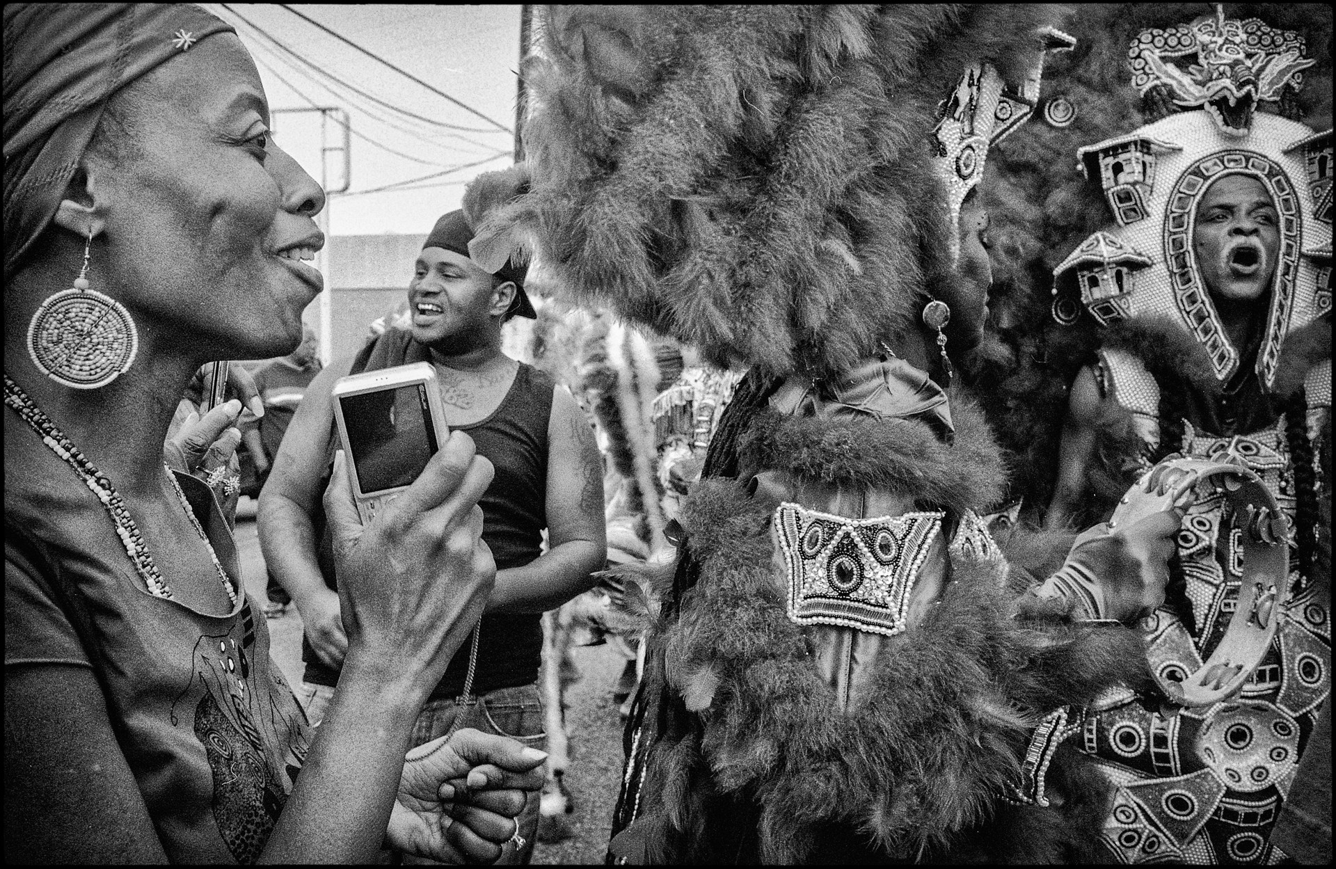 Mardi Gras Indians 11 (open edition) by James Hayman