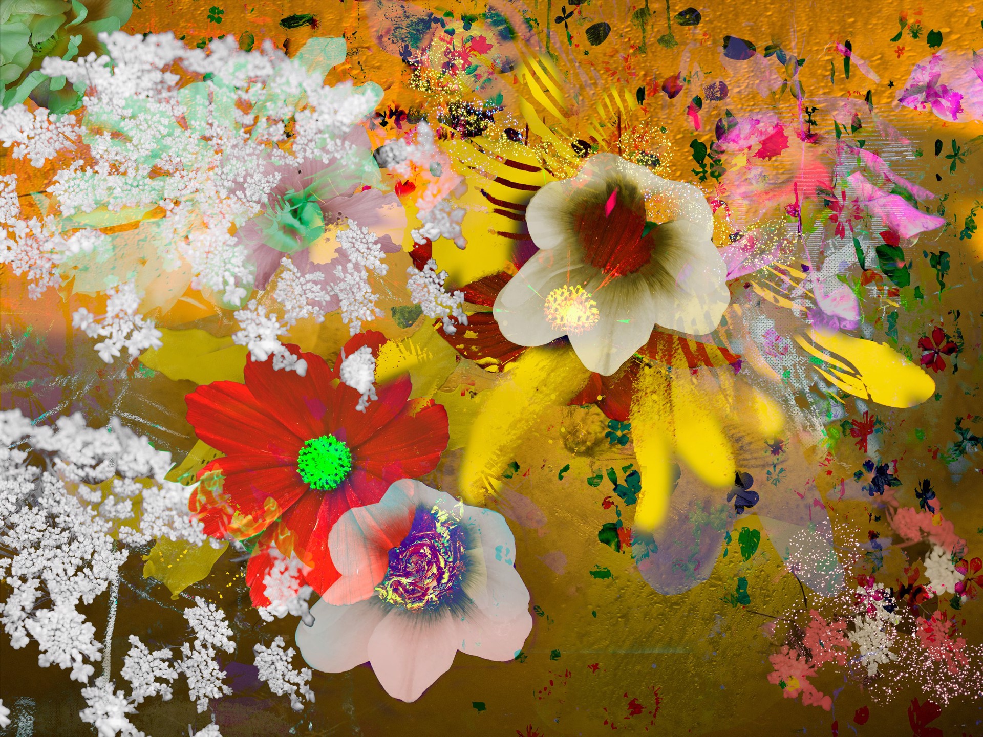 FLOWERS SERIES II NO. 13 by CAROL EISENBERG