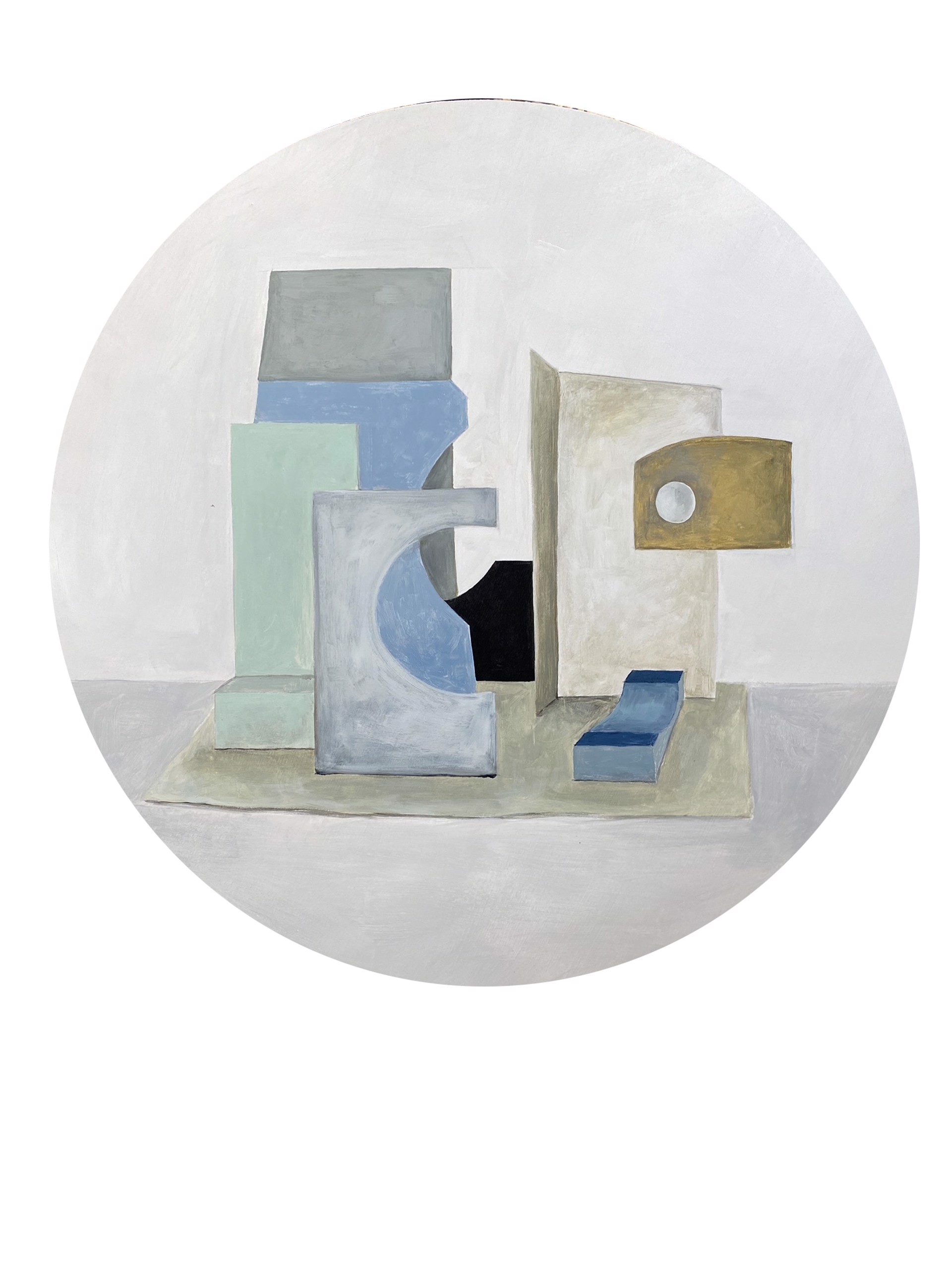 Cubist Rondel by Leroy Dewees