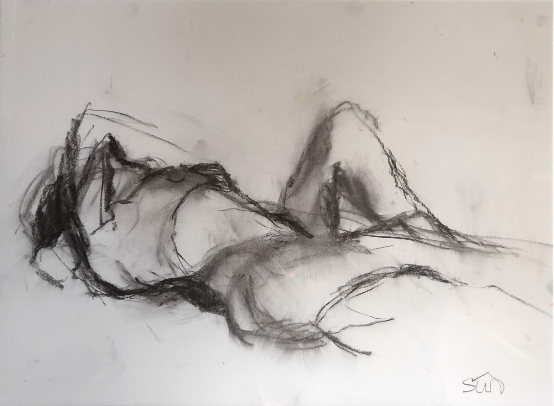 Reclining Nude One by Susan Altman