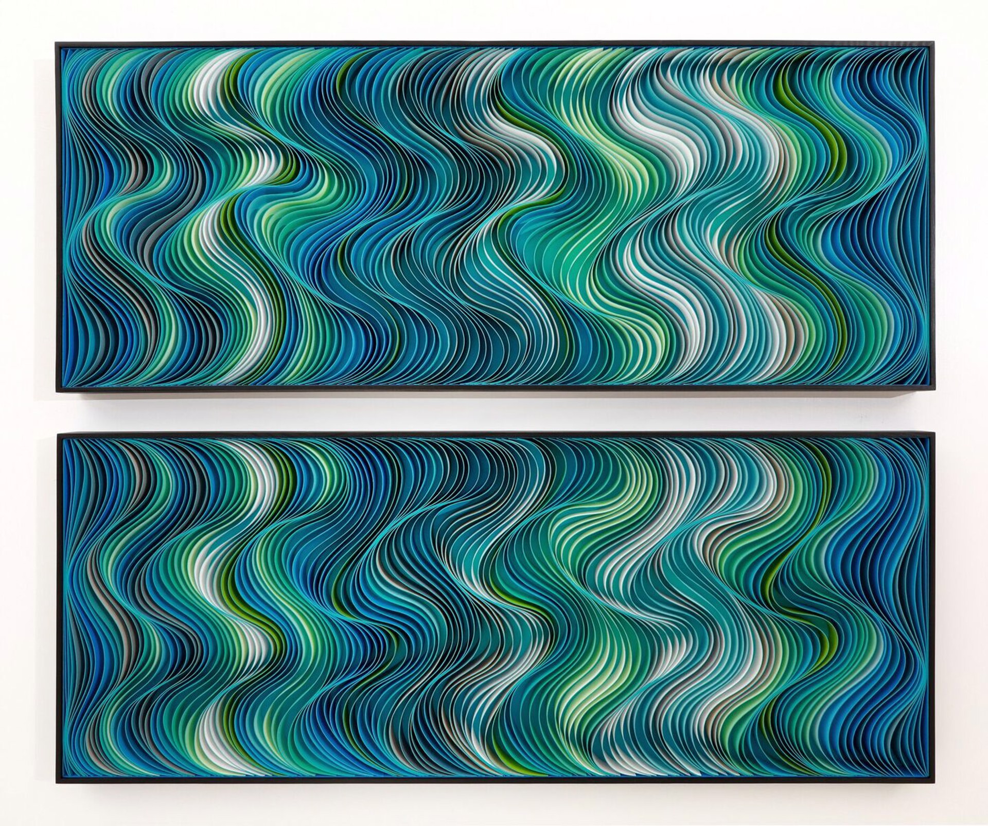 Walk Out To The Sea With Me I & II by Stallman Studio