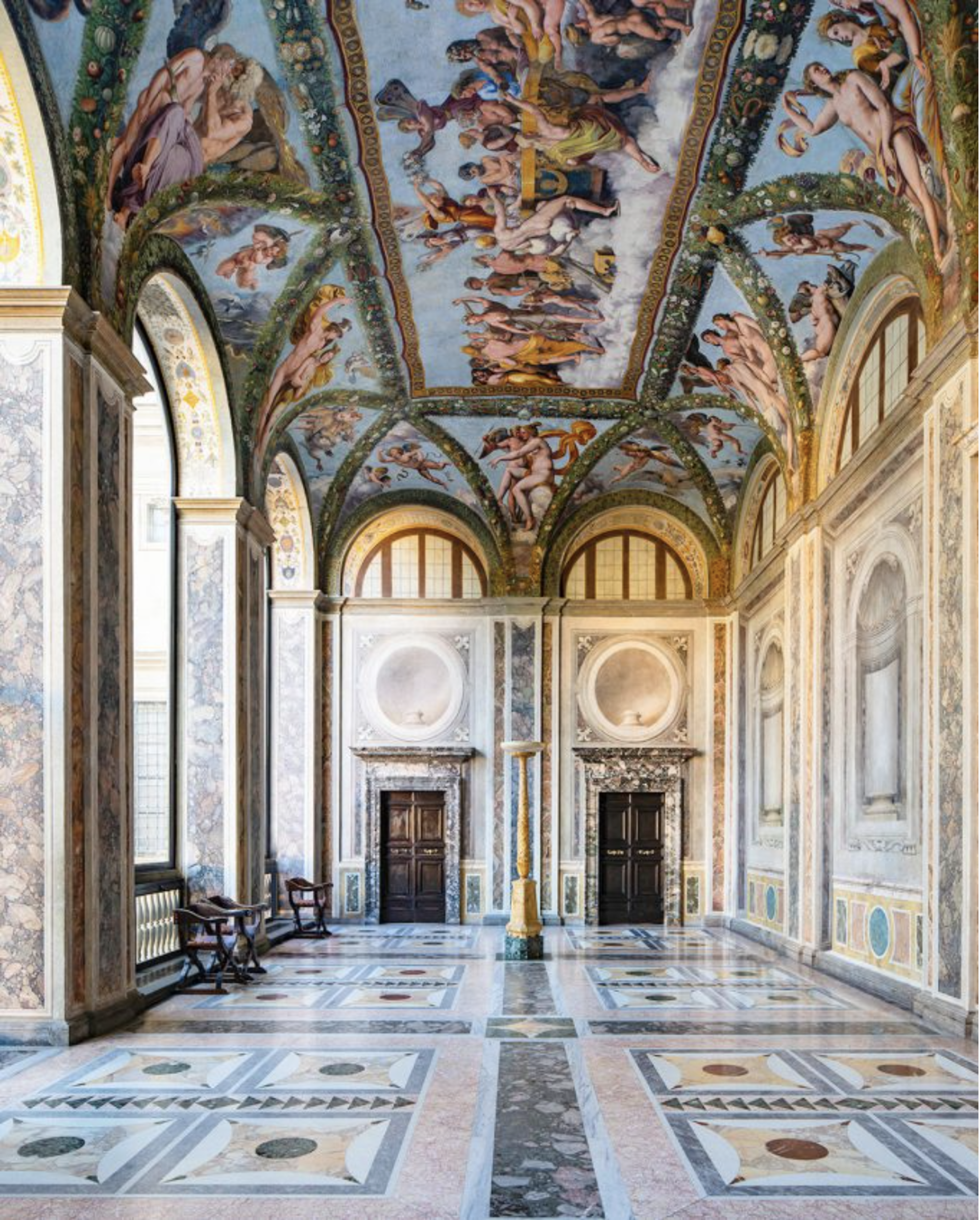 Loggia Di Psiche, Villa Farnesina, Rome, Italy by Reinhard Gorner