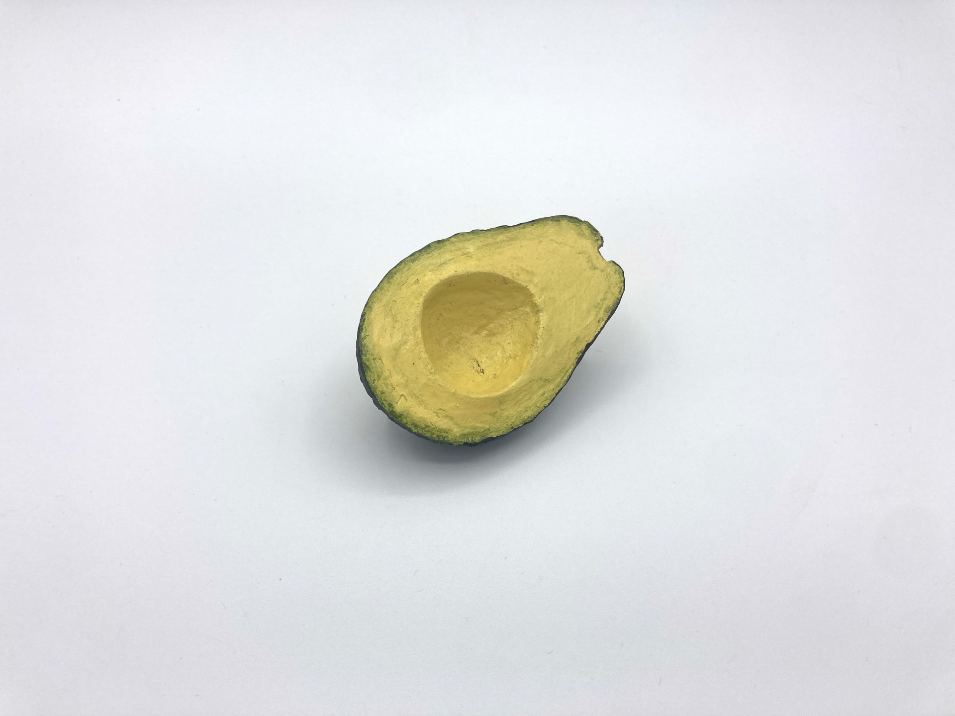 Avocado Halves by Henri Gadbois Ceramics