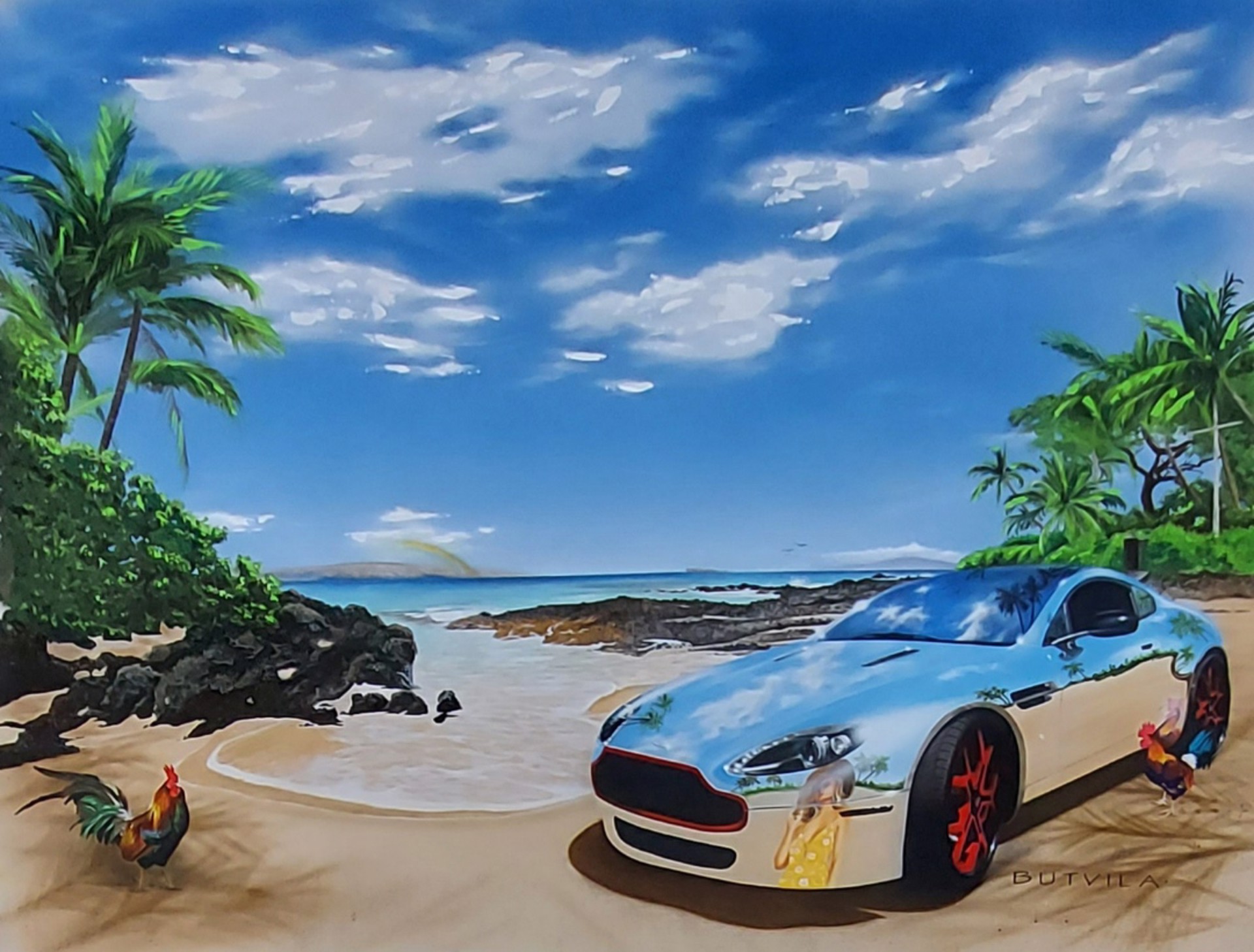 Vantage Point ( Aston Martin Vantage) by Paul Butvila