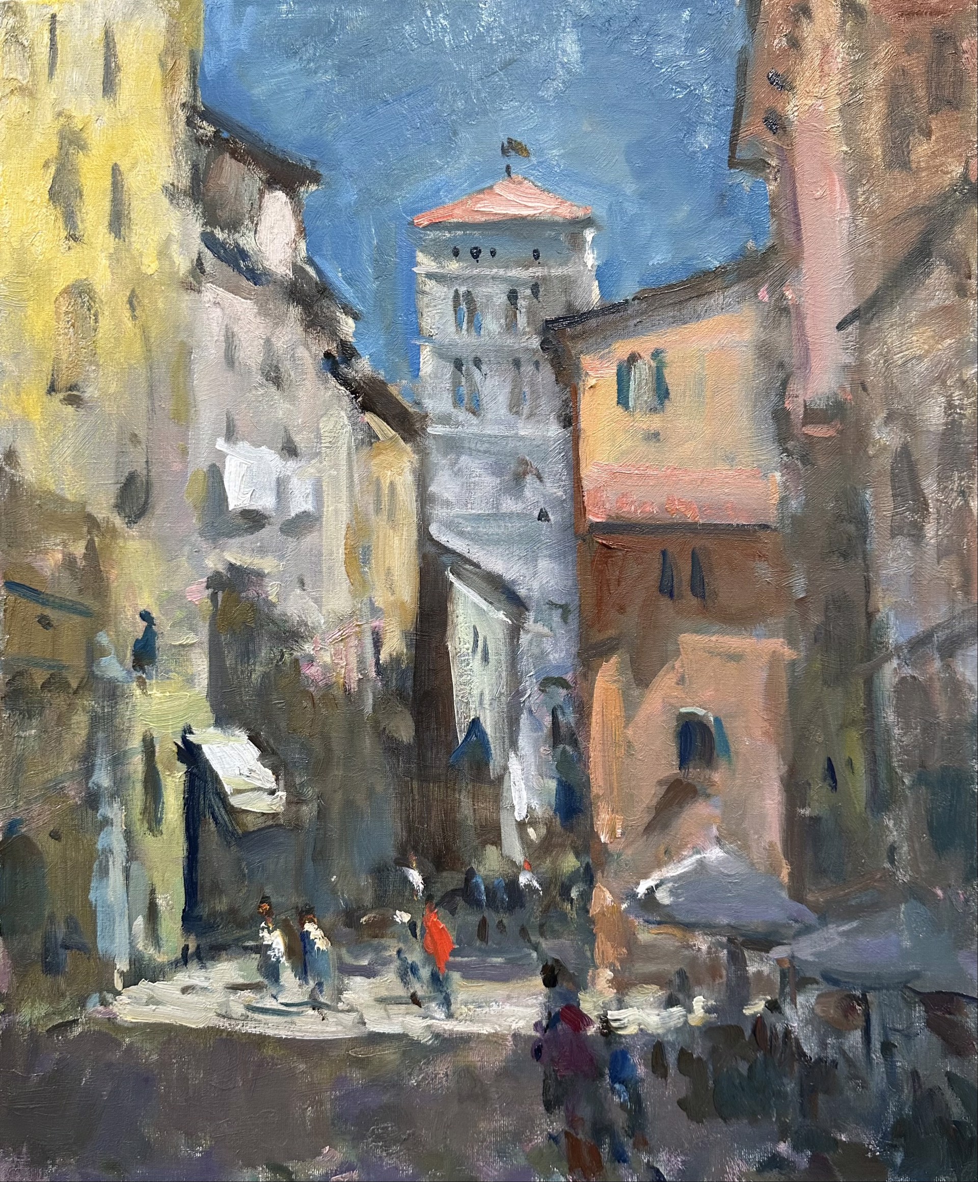 Lucca Stroll by Richard Oversmith