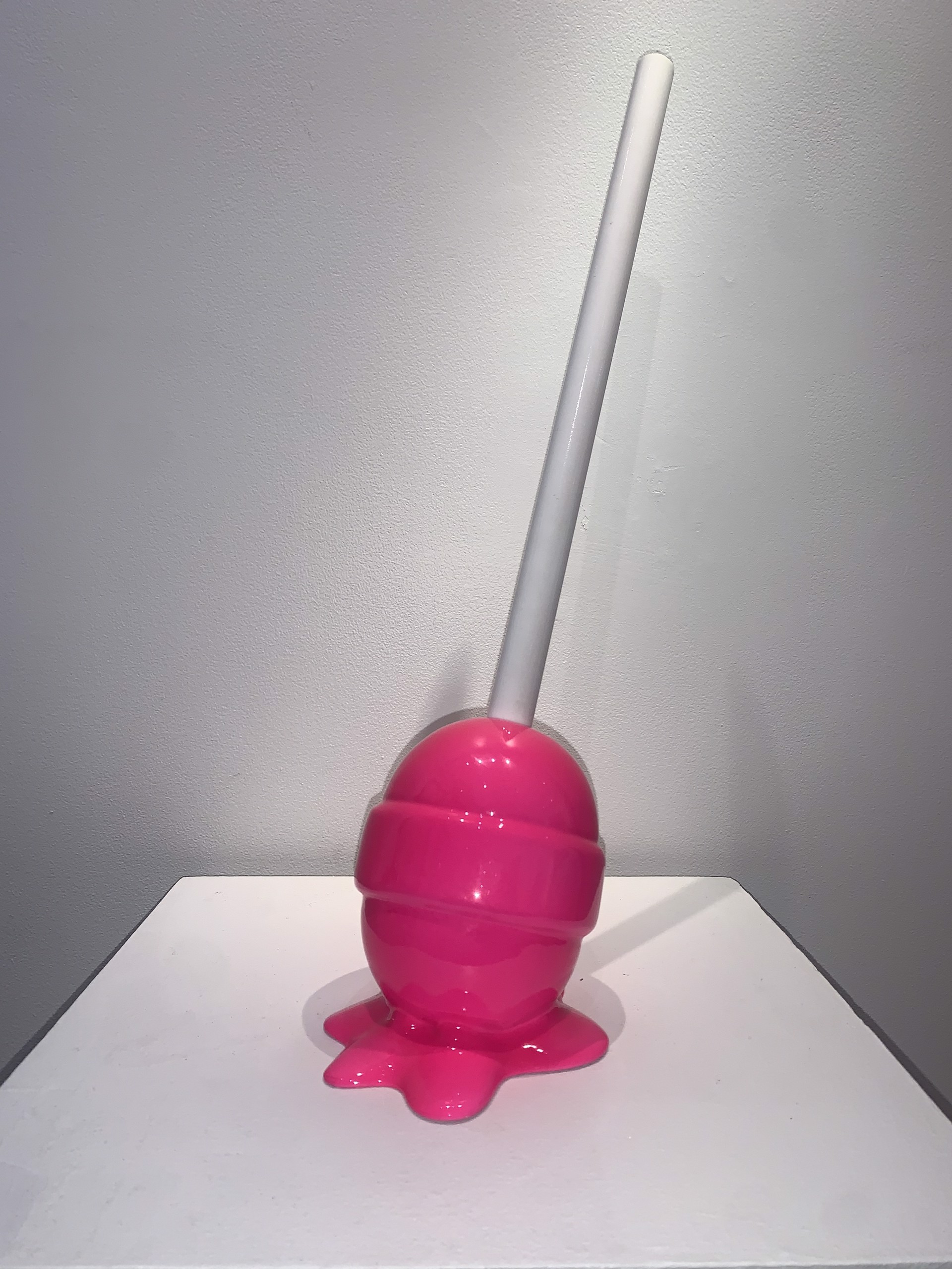 The Sweet Life Hot Pink Lollipop by Elena Bulatova