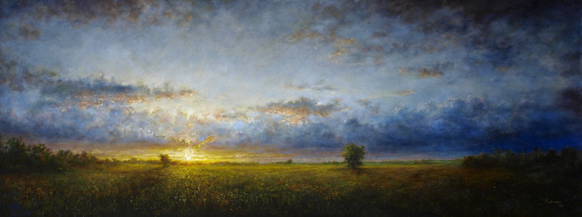 Summer Sunset by John Andersen