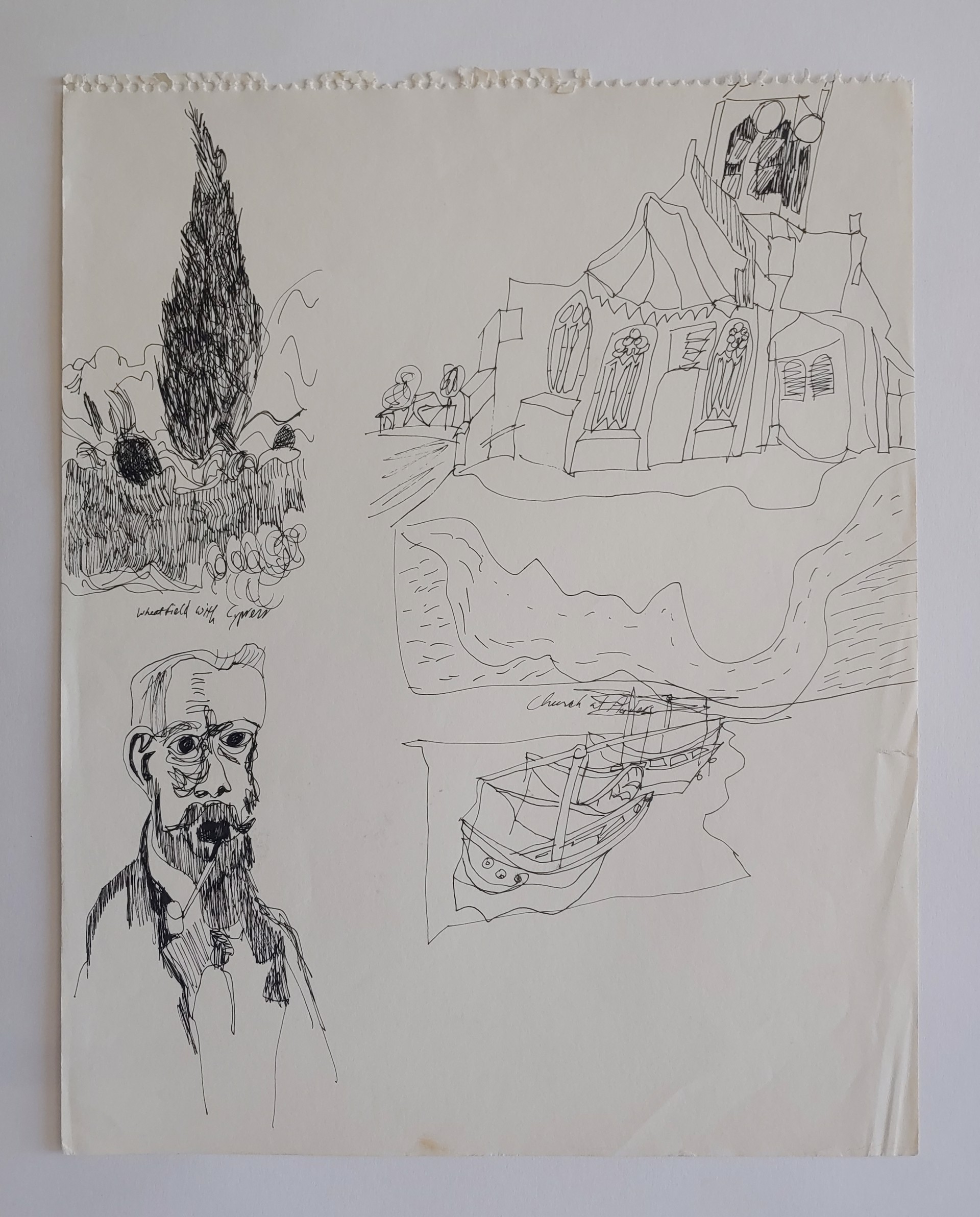 Sketches - Drawing by David Amdur